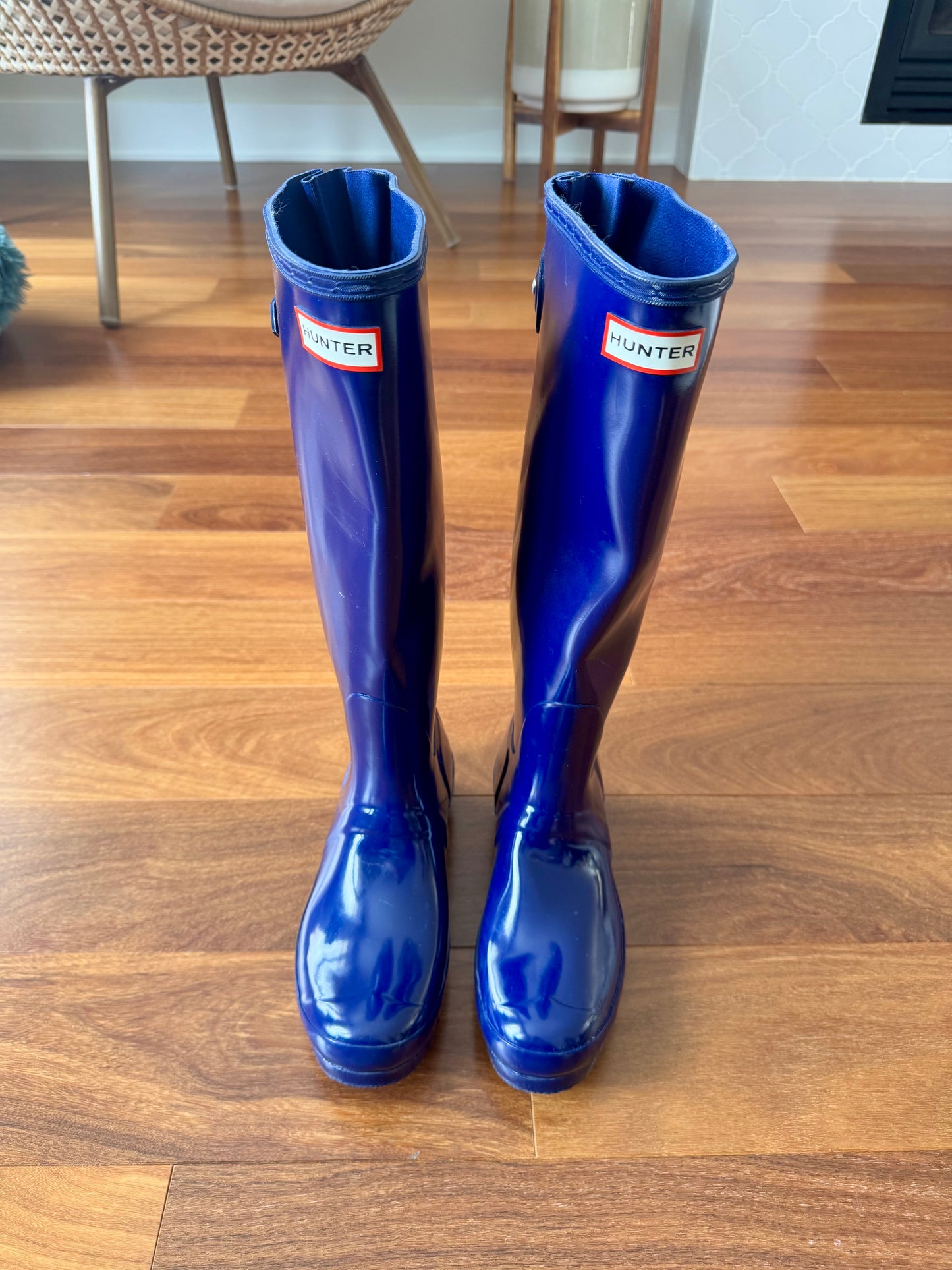 Bottes Hunter bleu - 8