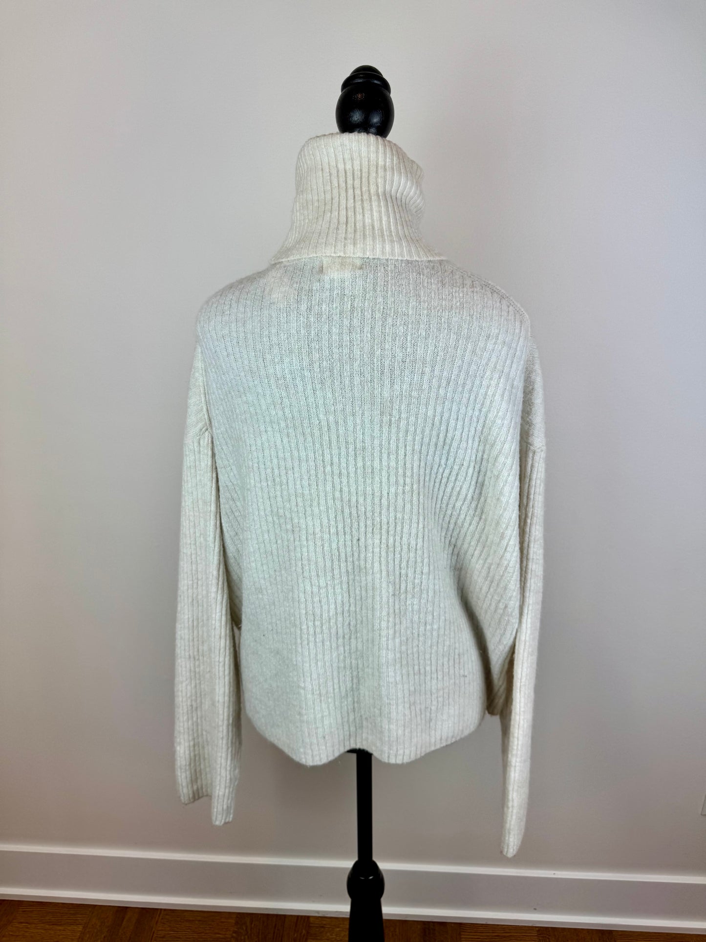 Chandail tricot à col montant H&M - Small