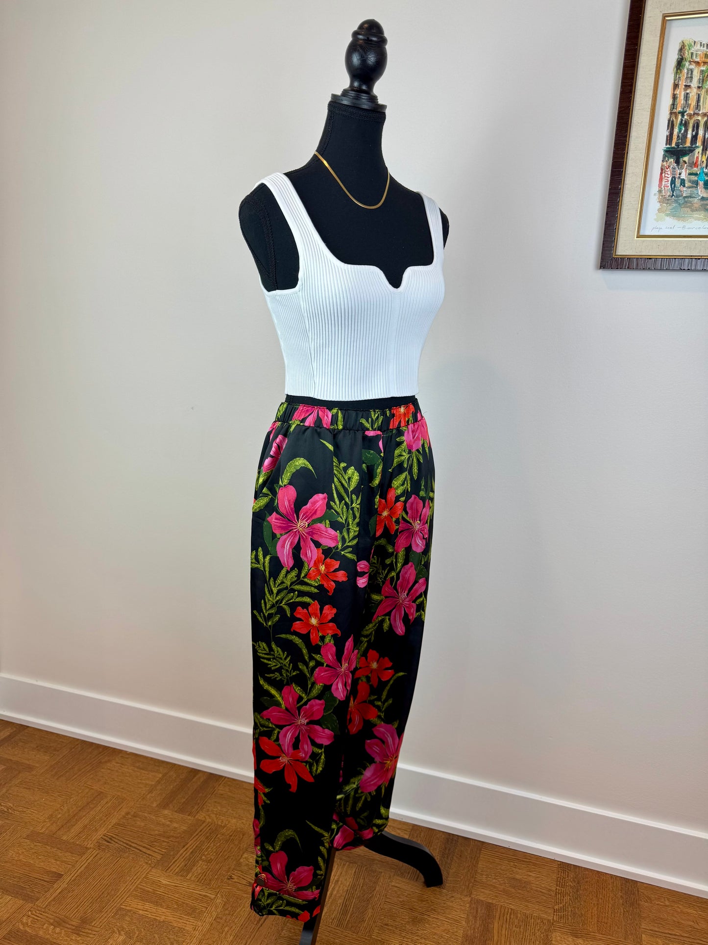 Pantalon fleuri Guess - Small