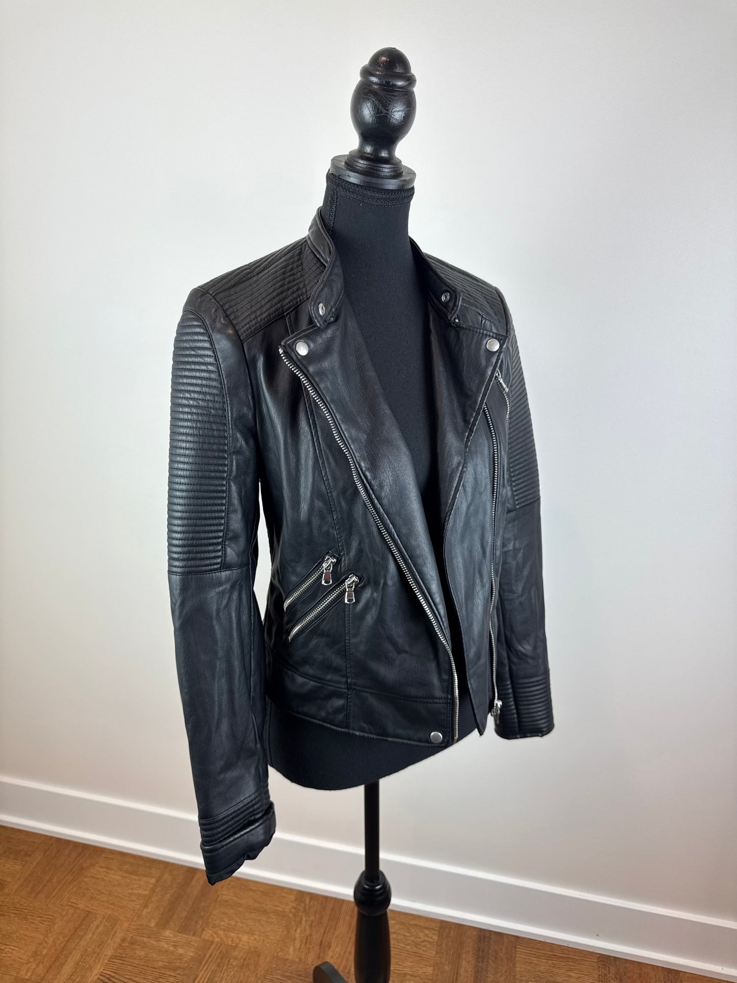 Blouson simili cuir Zara - Médium