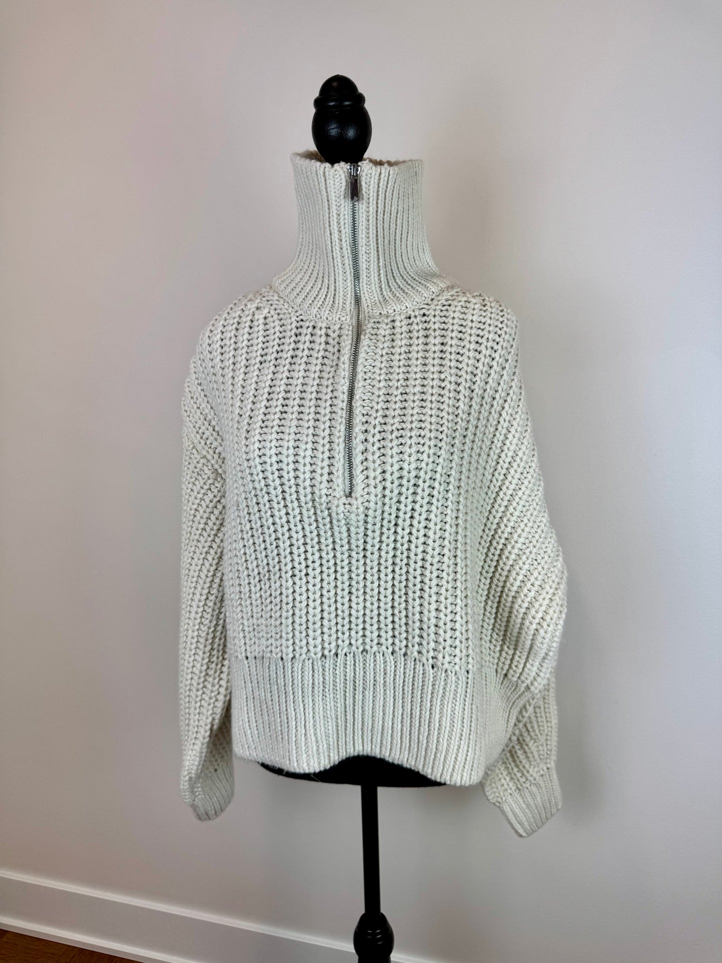 Chandail tricot à col montant H&M - X-Large
