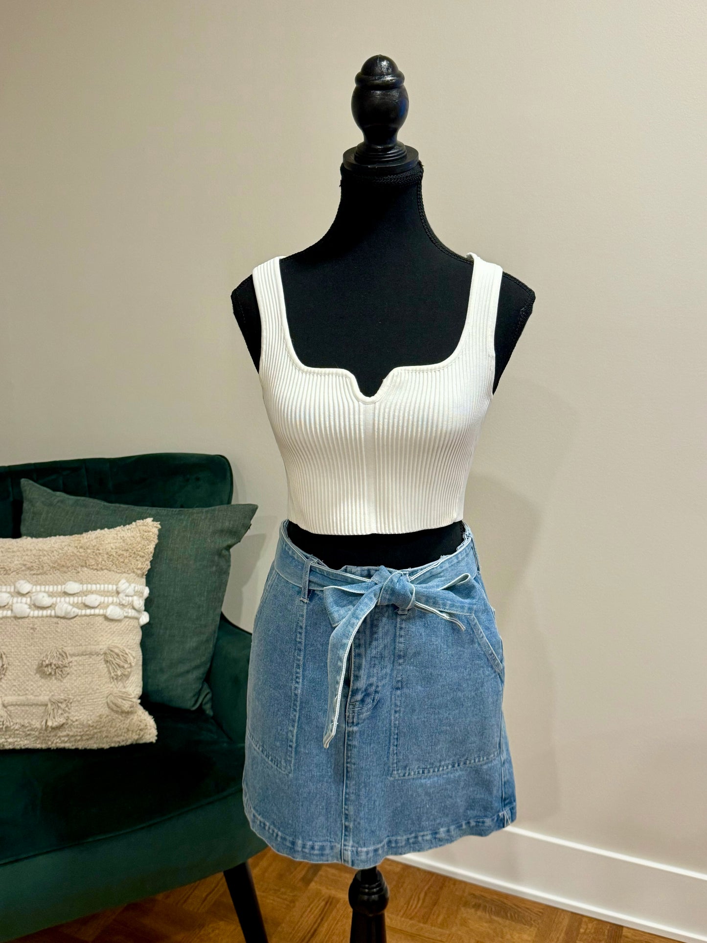 Jupe jean XXI - Medium