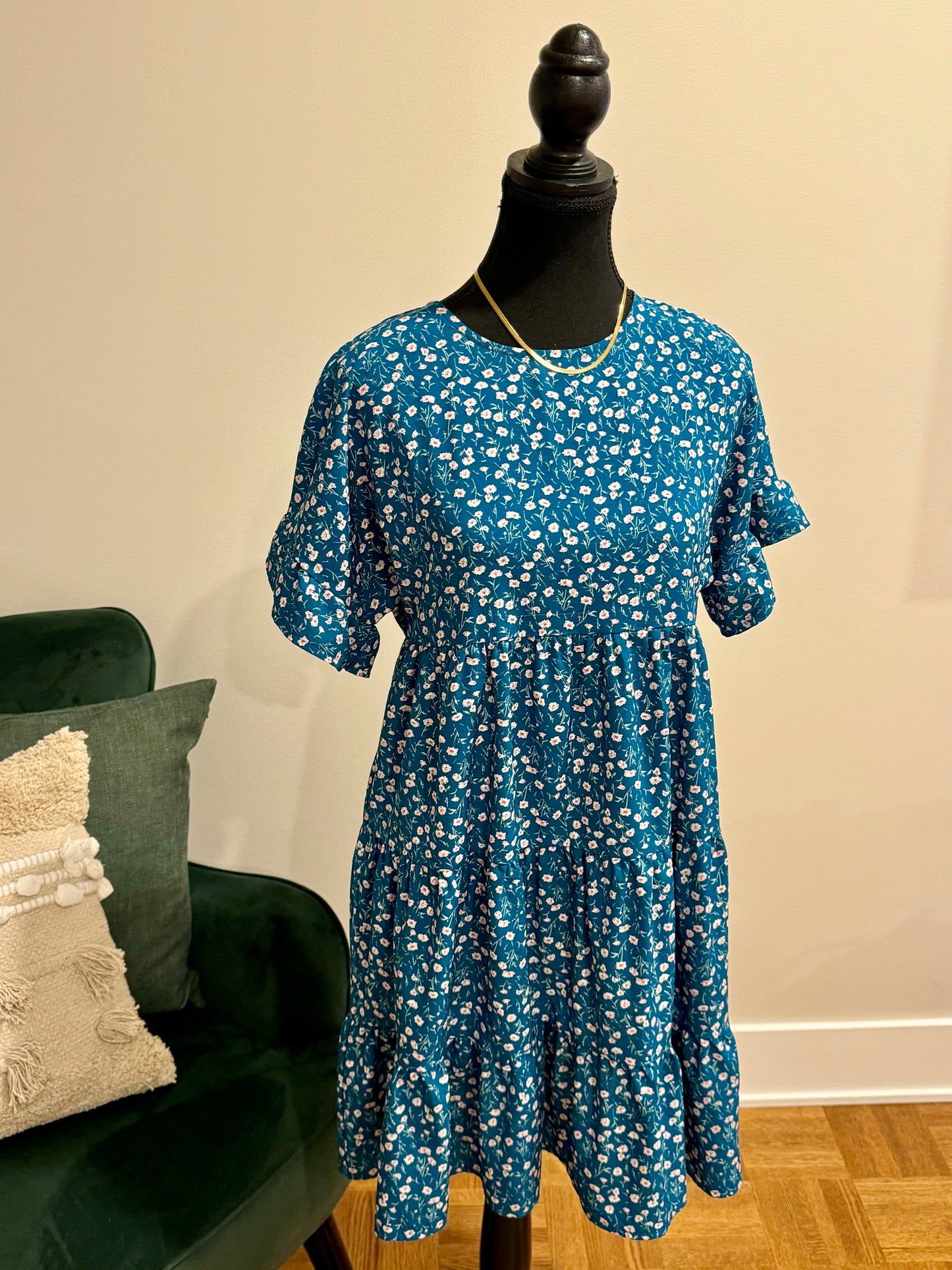 Robe babydoll à motif - Small
