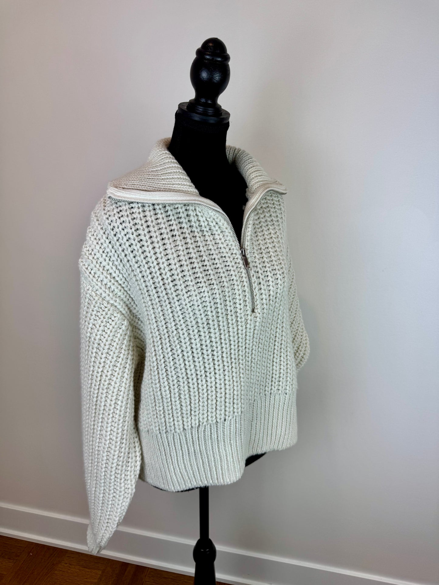 Chandail tricot à col montant H&M - X-Large