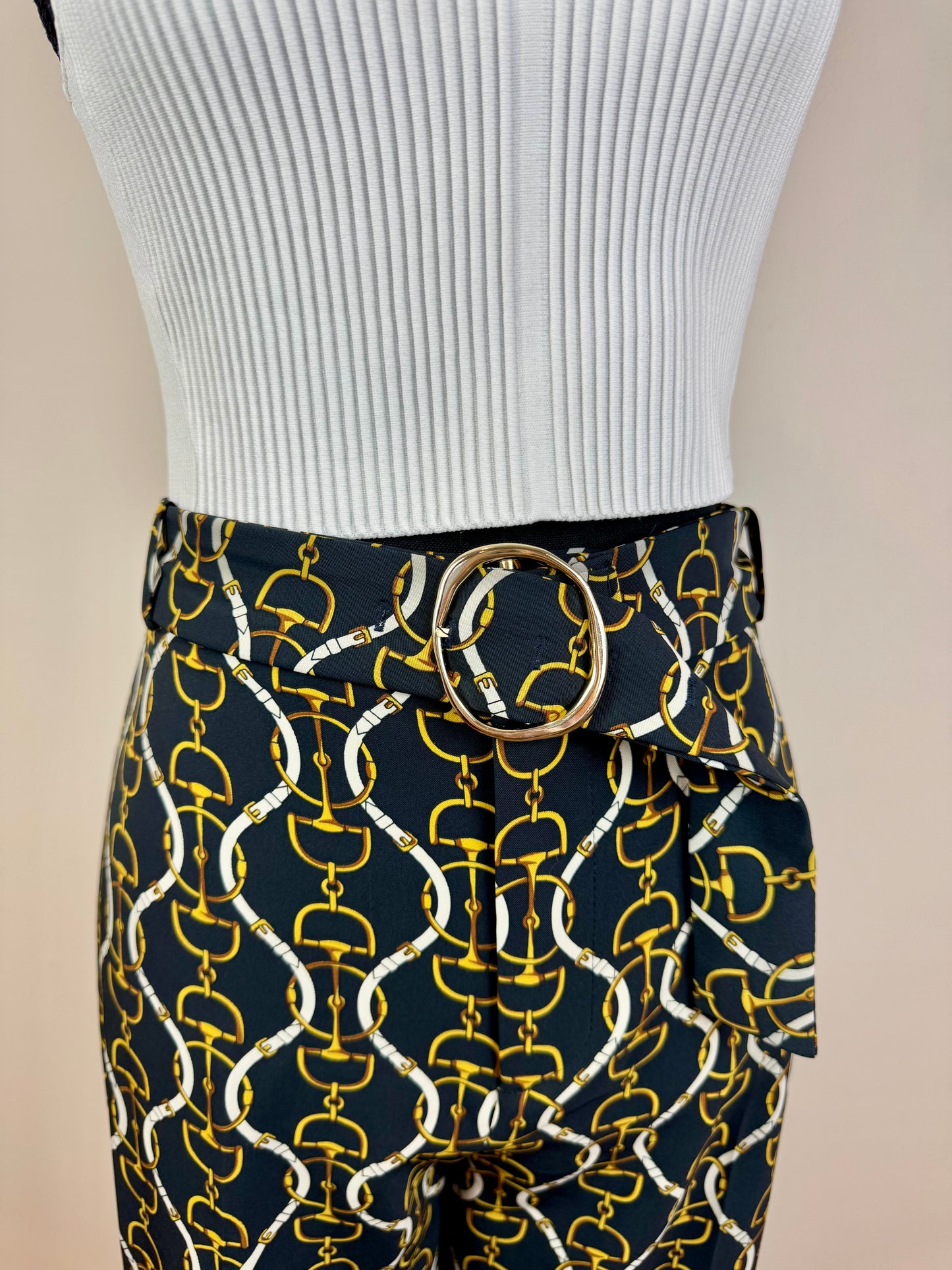 Pantalon évasé Zara - Médium
