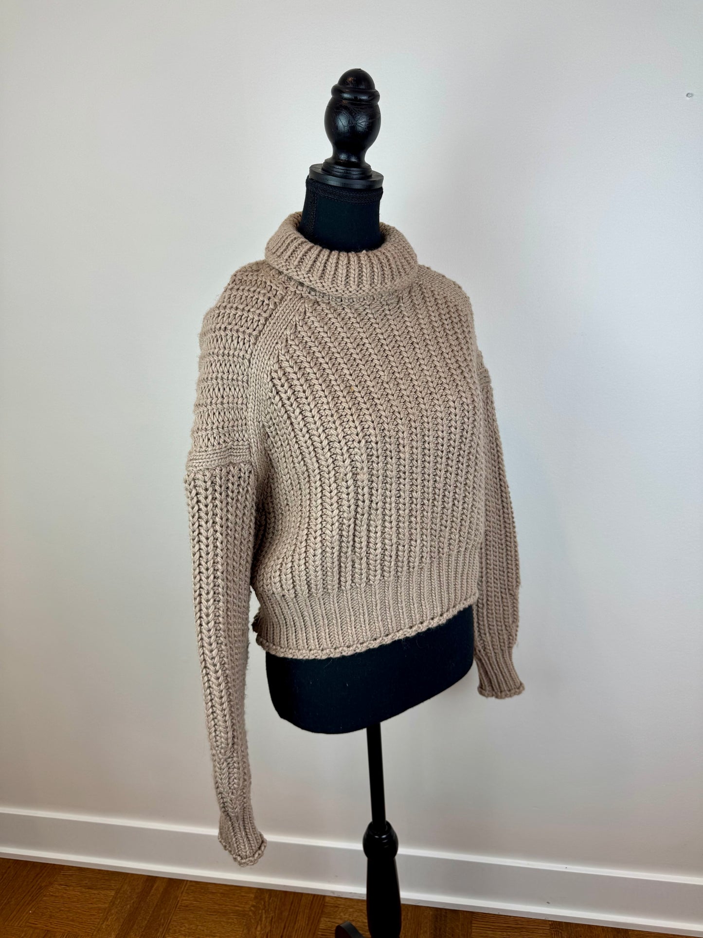 Chandail tricot à col montant H&M - Small