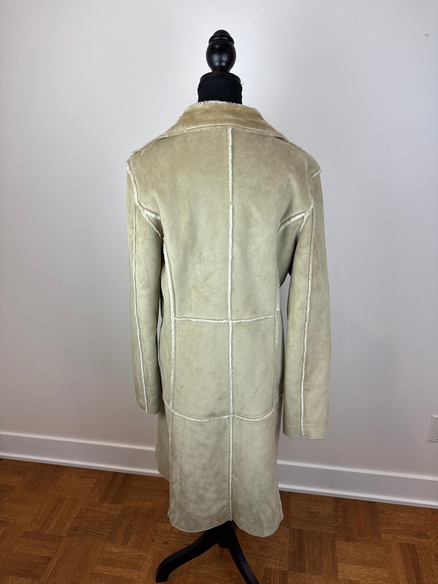 Manteau vintage simili fourrure - Small/Medium