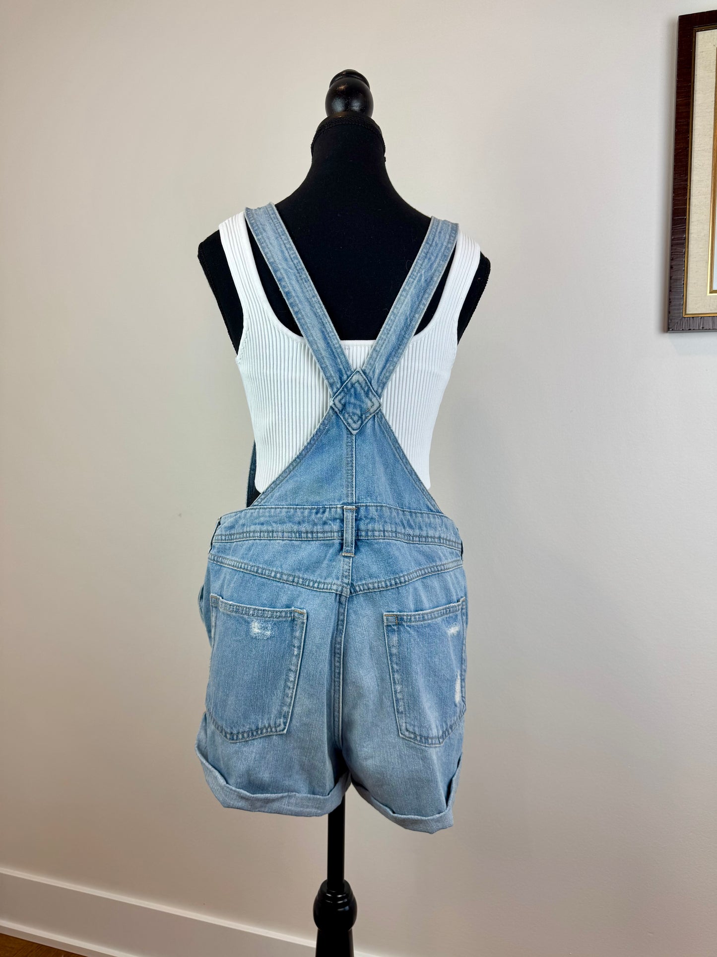 Salopette-shorts en jean H&M - Medium
