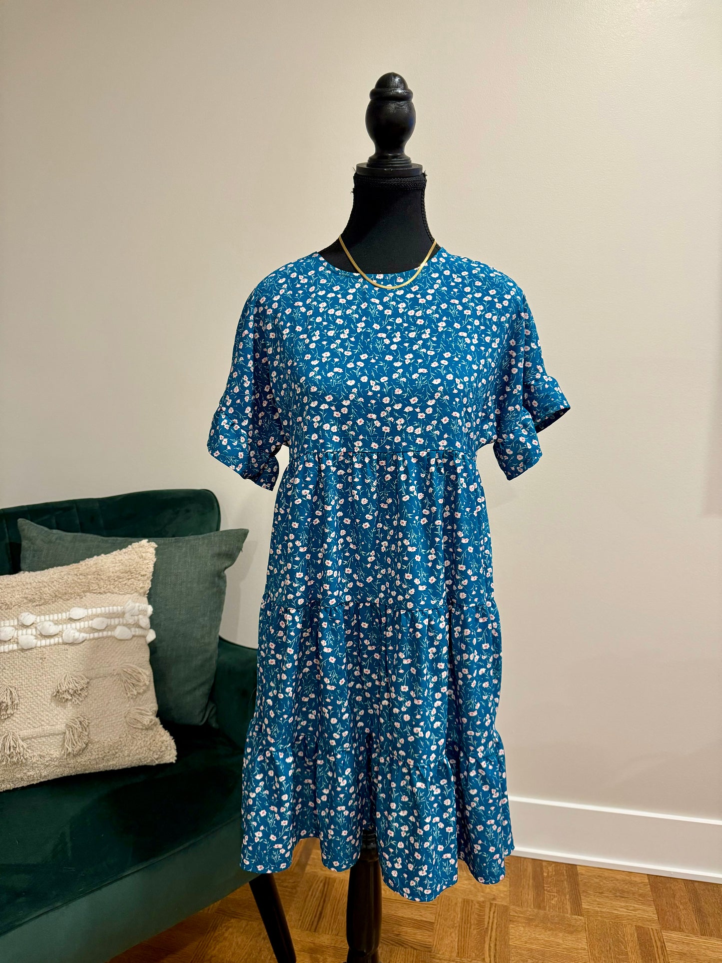 Robe babydoll à motif - Small