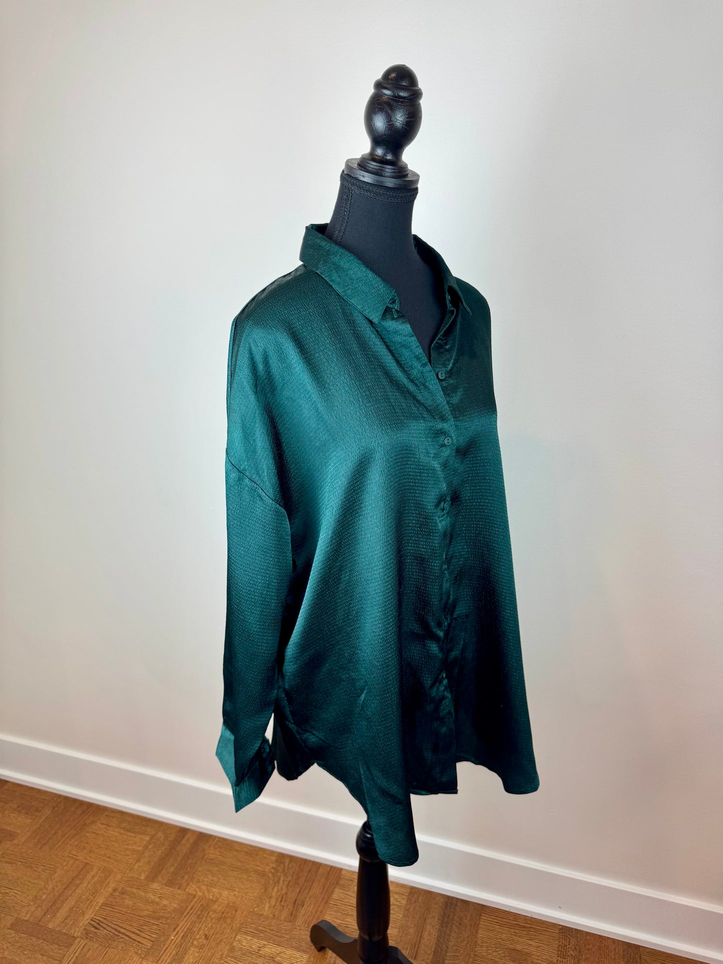 Blouse satinée grande taille Vero Moda - Medium