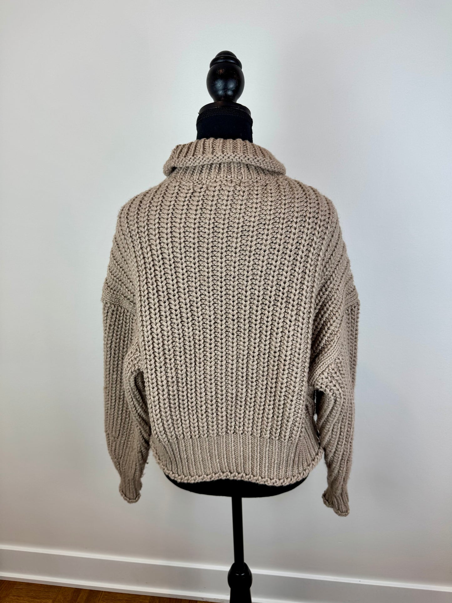 Chandail tricot à col montant H&M - Small