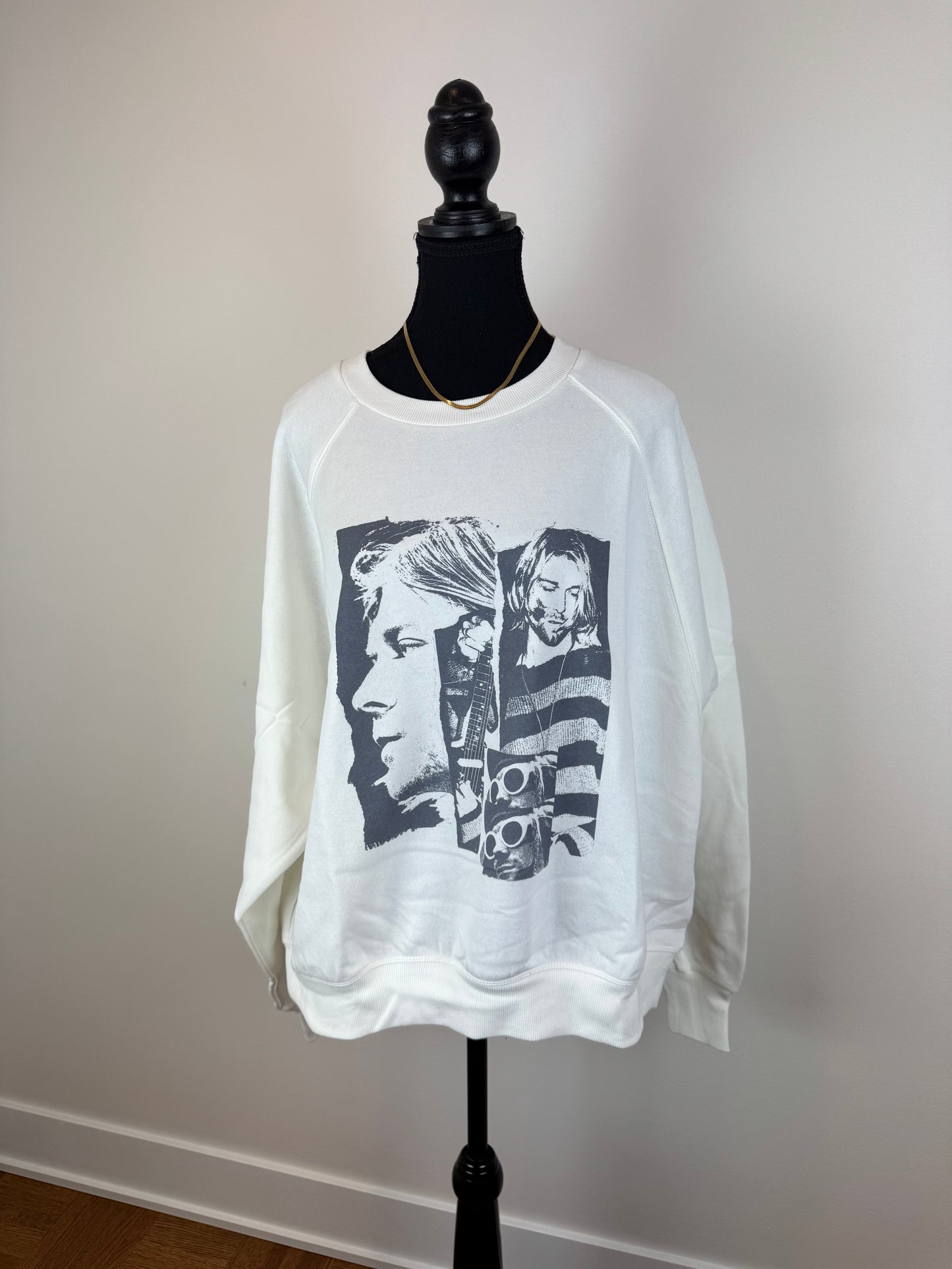 Chandail crewneck Nirvana H&M - Large