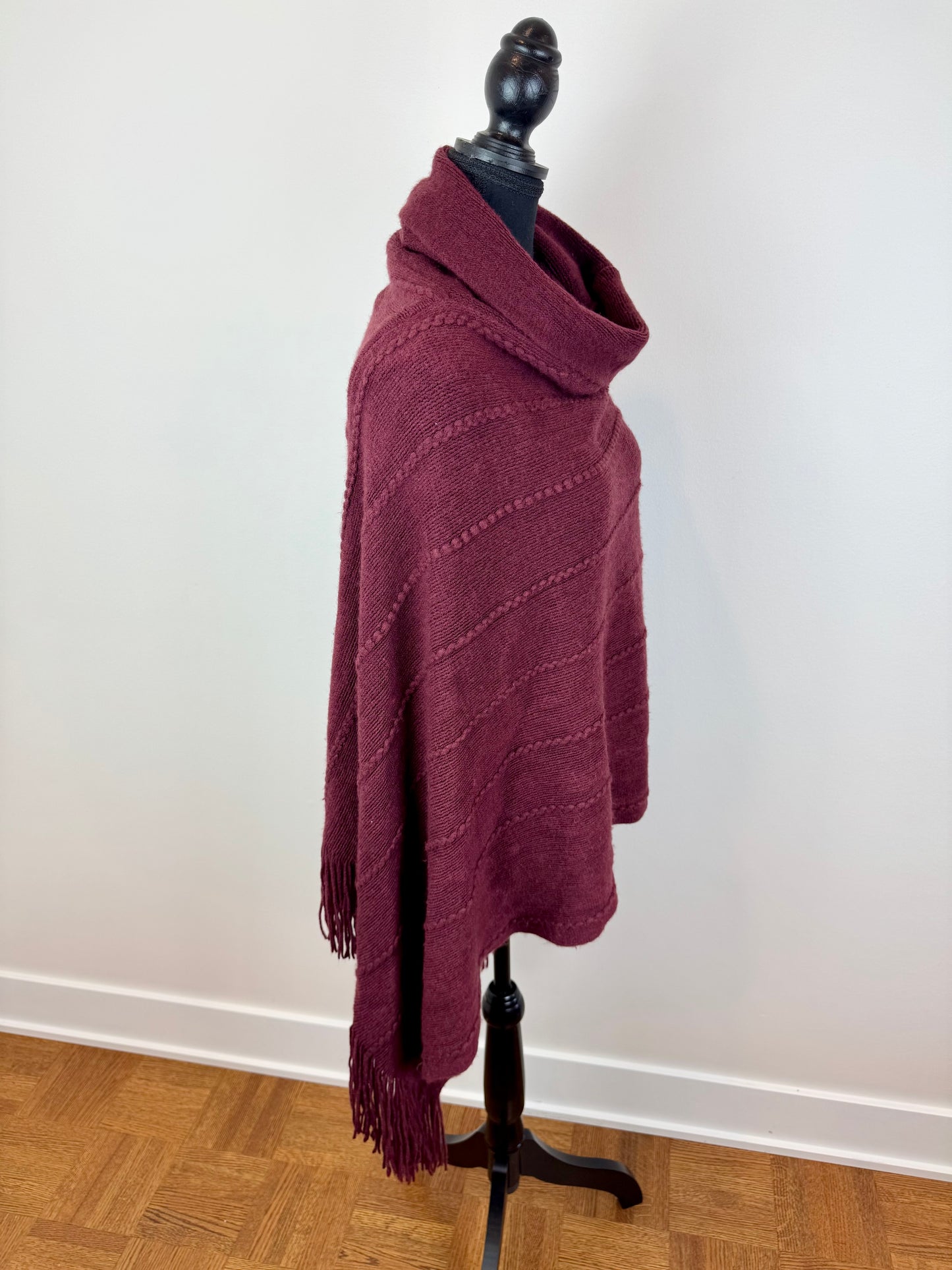 Poncho tricot avec col montant Guess - one size