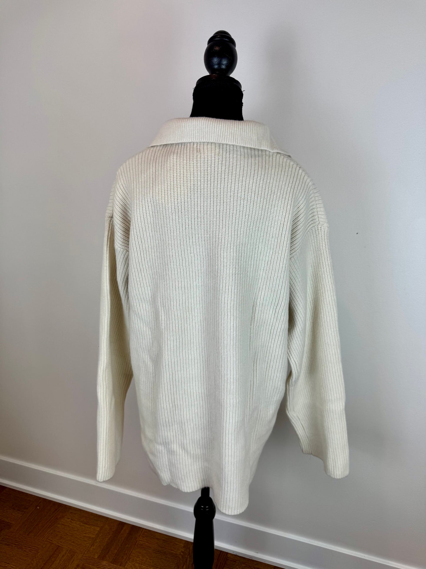 Chandail tricot avec col H&M - Medium