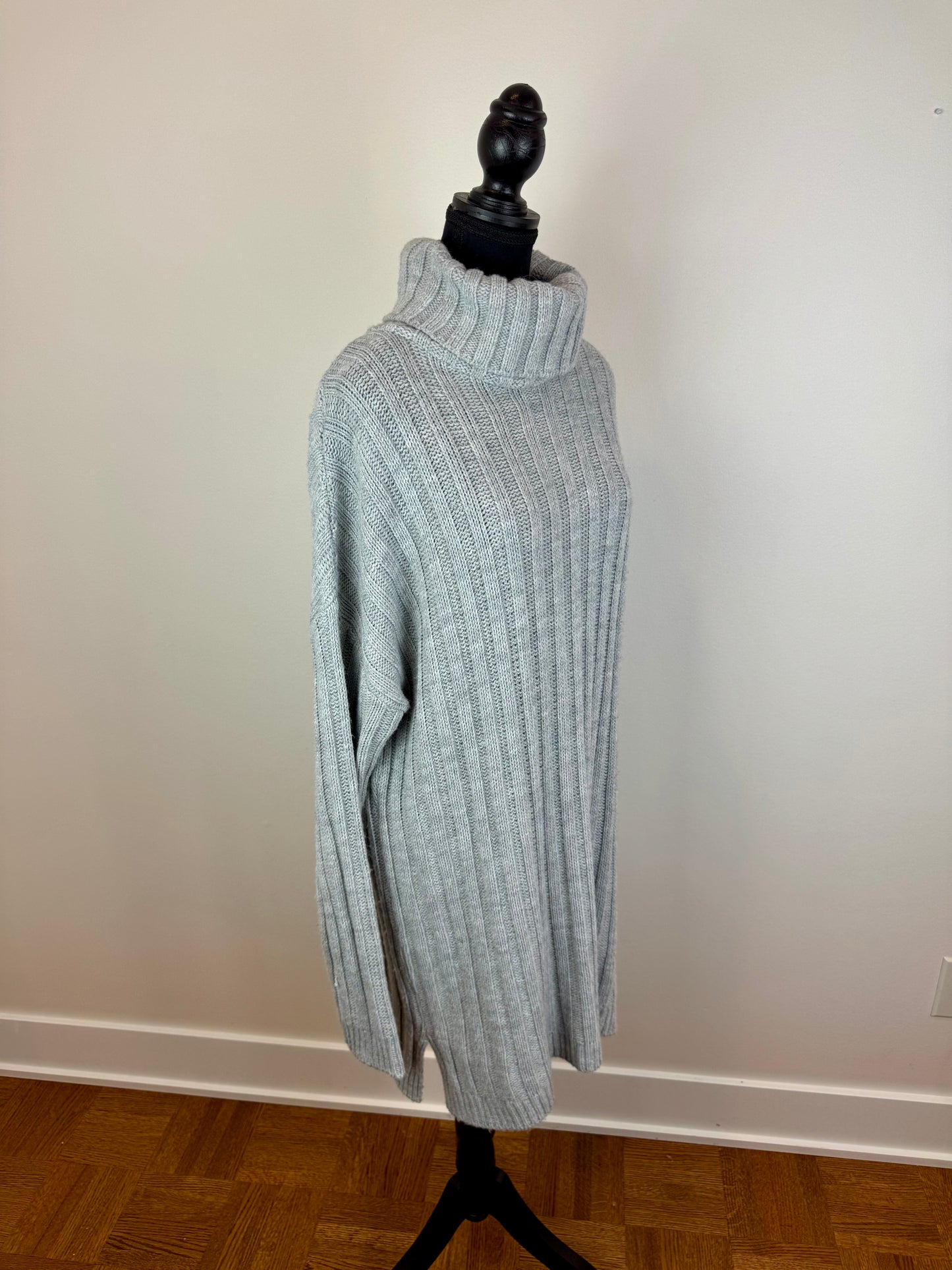 Chandail tricot à col montant - Medium