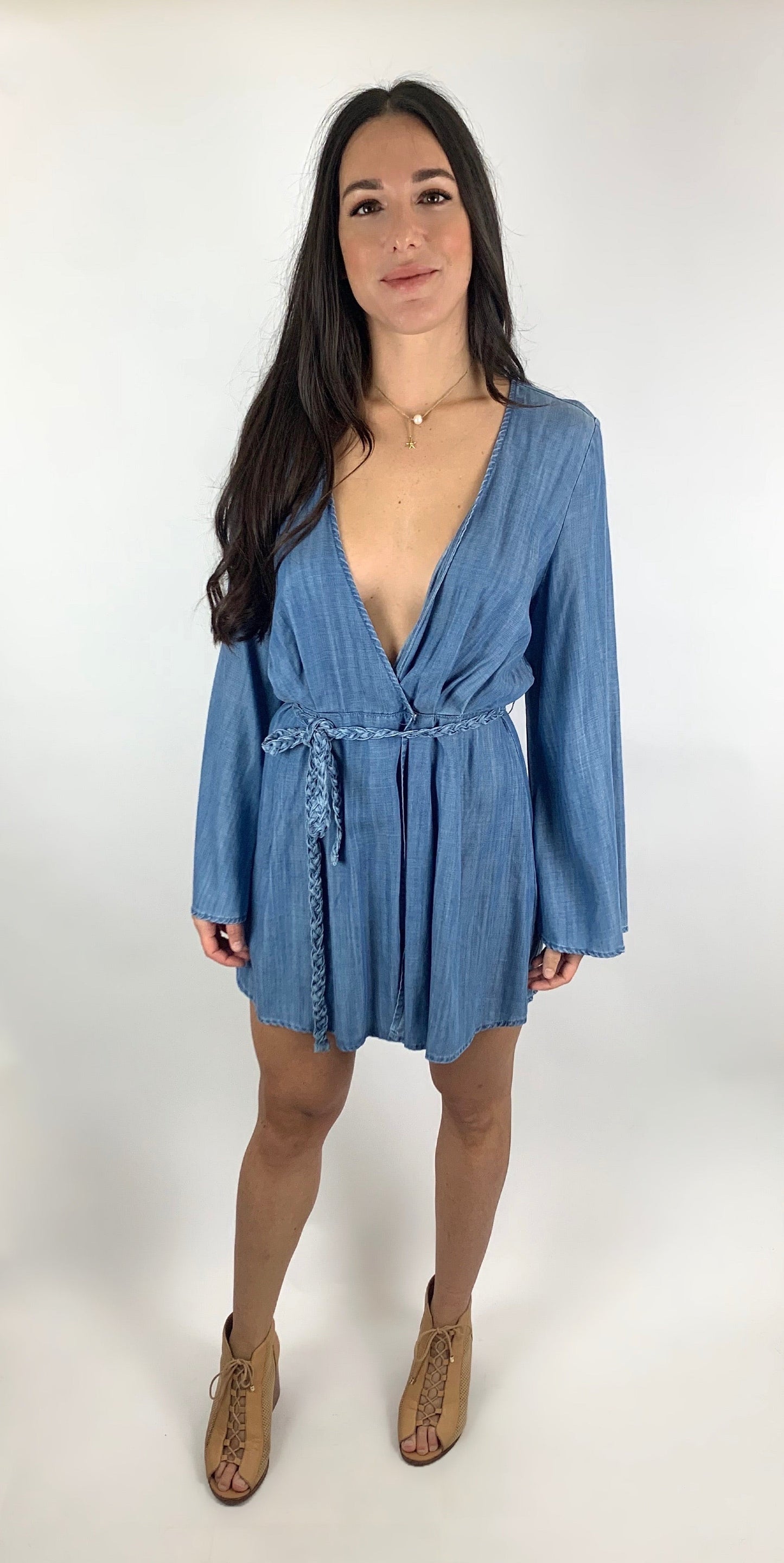 Robe jean cache-coeur Guess - Small