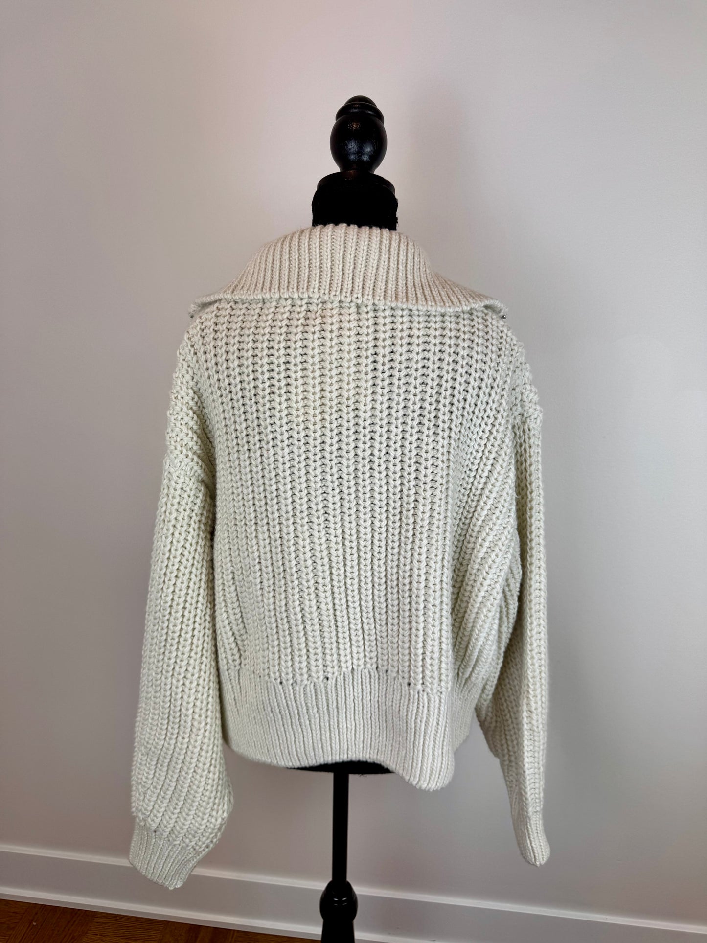 Chandail tricot à col montant H&M - X-Large