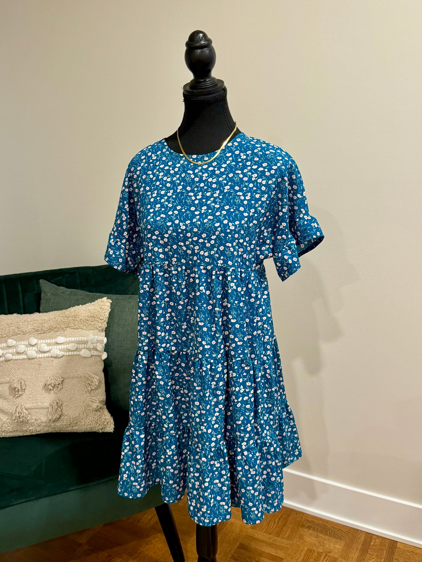 Robe babydoll à motif - Small
