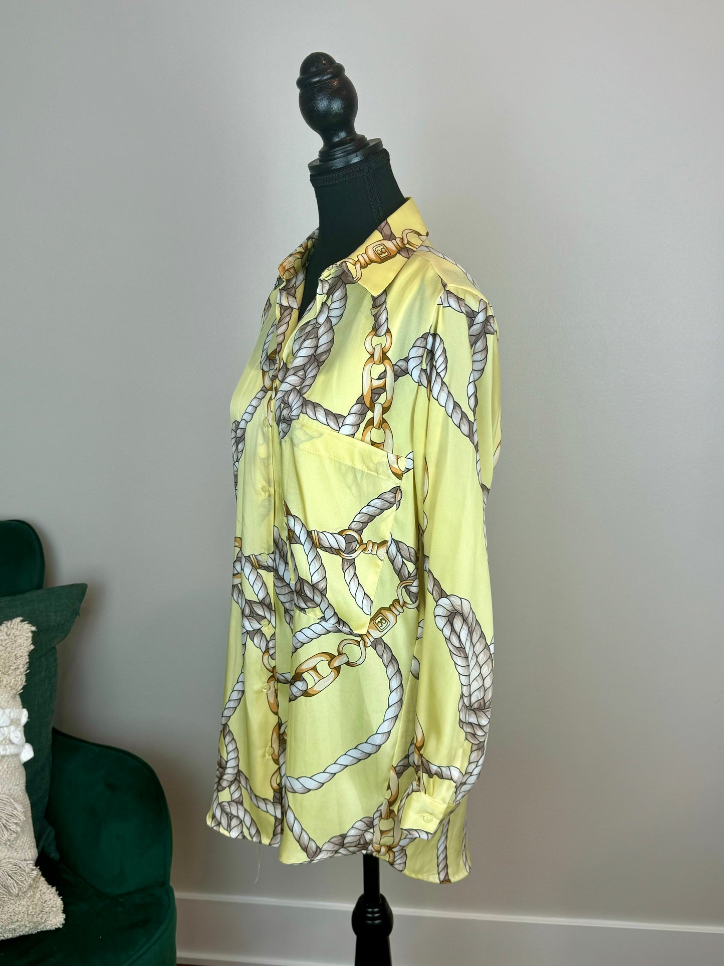 Blouse à motif Zara - Medium