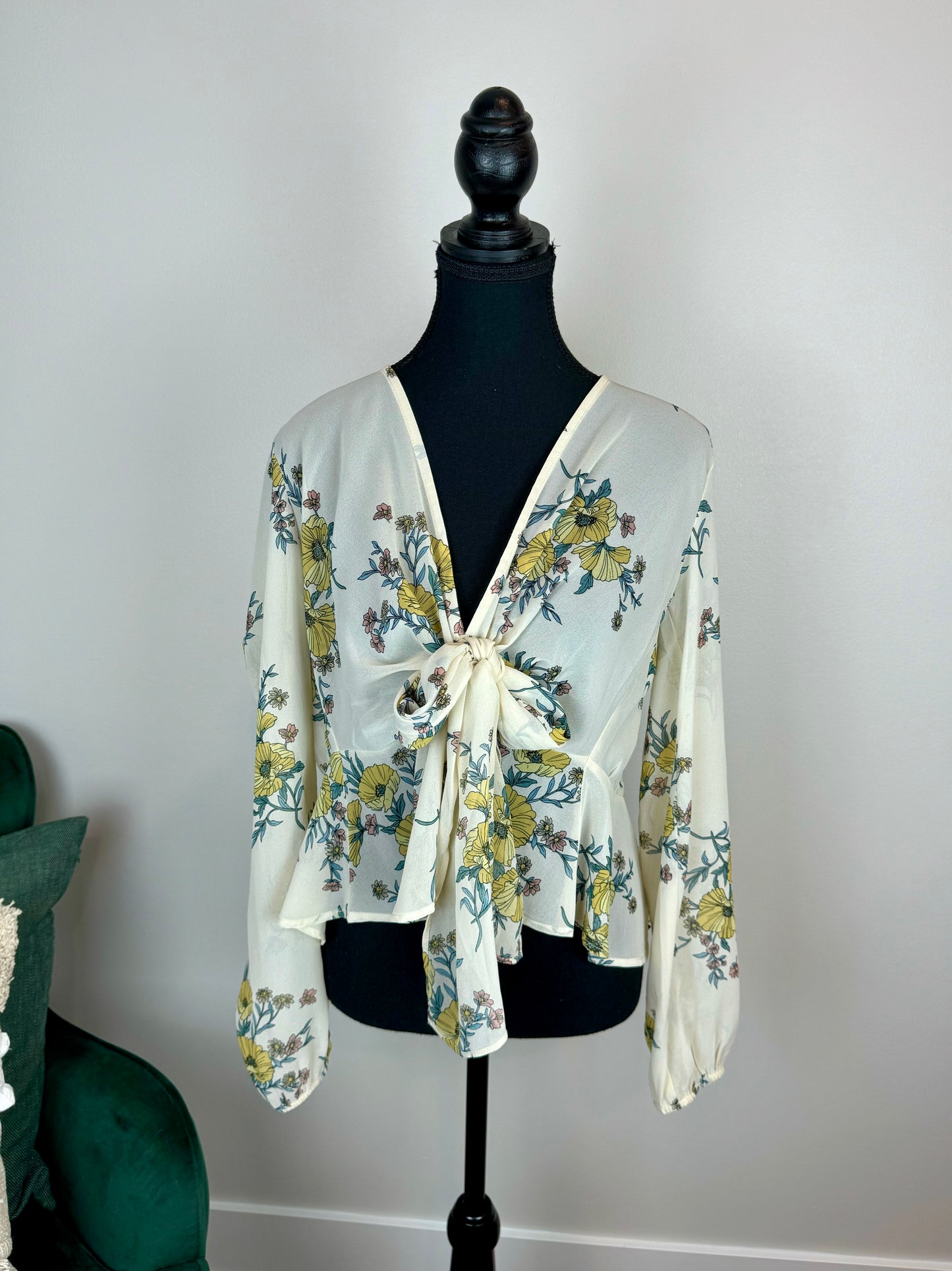 Blouse fleurie XXI - Medium