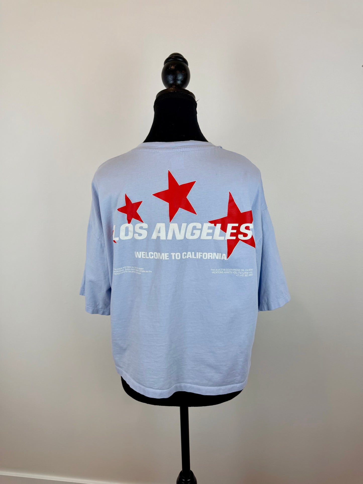 T-Shirt grande taille court Zara - Médium