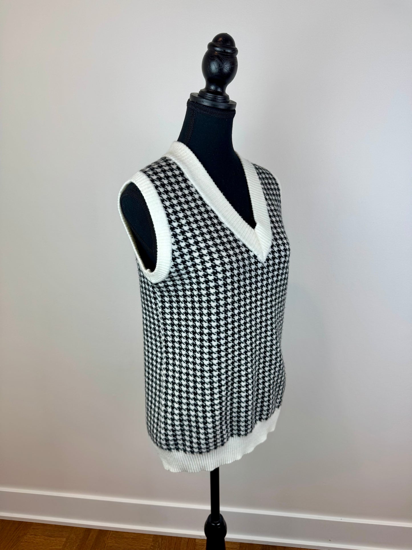 Débardeur tricot col V - Small