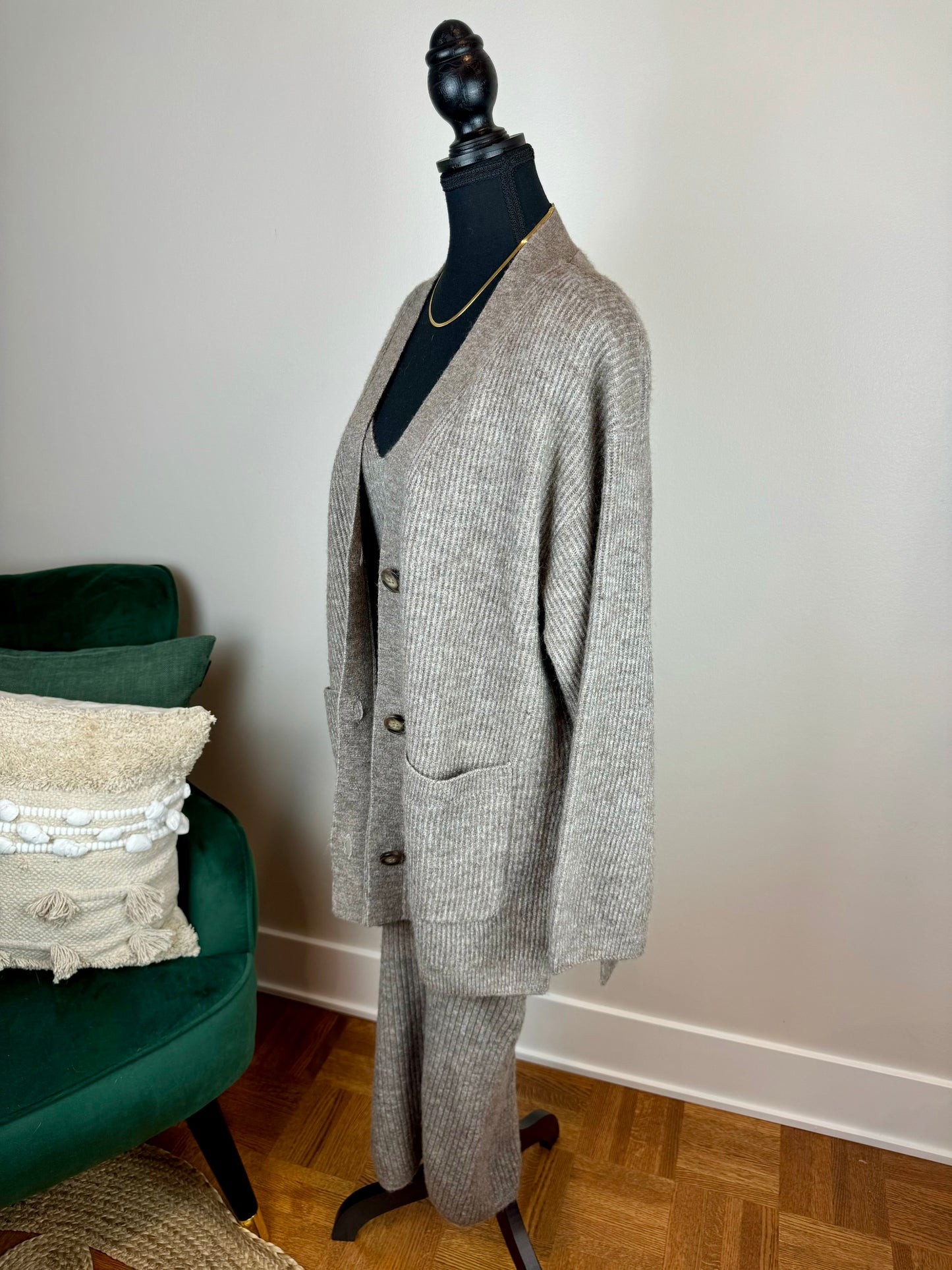 Cardigan tricot grande taille H&M - Small