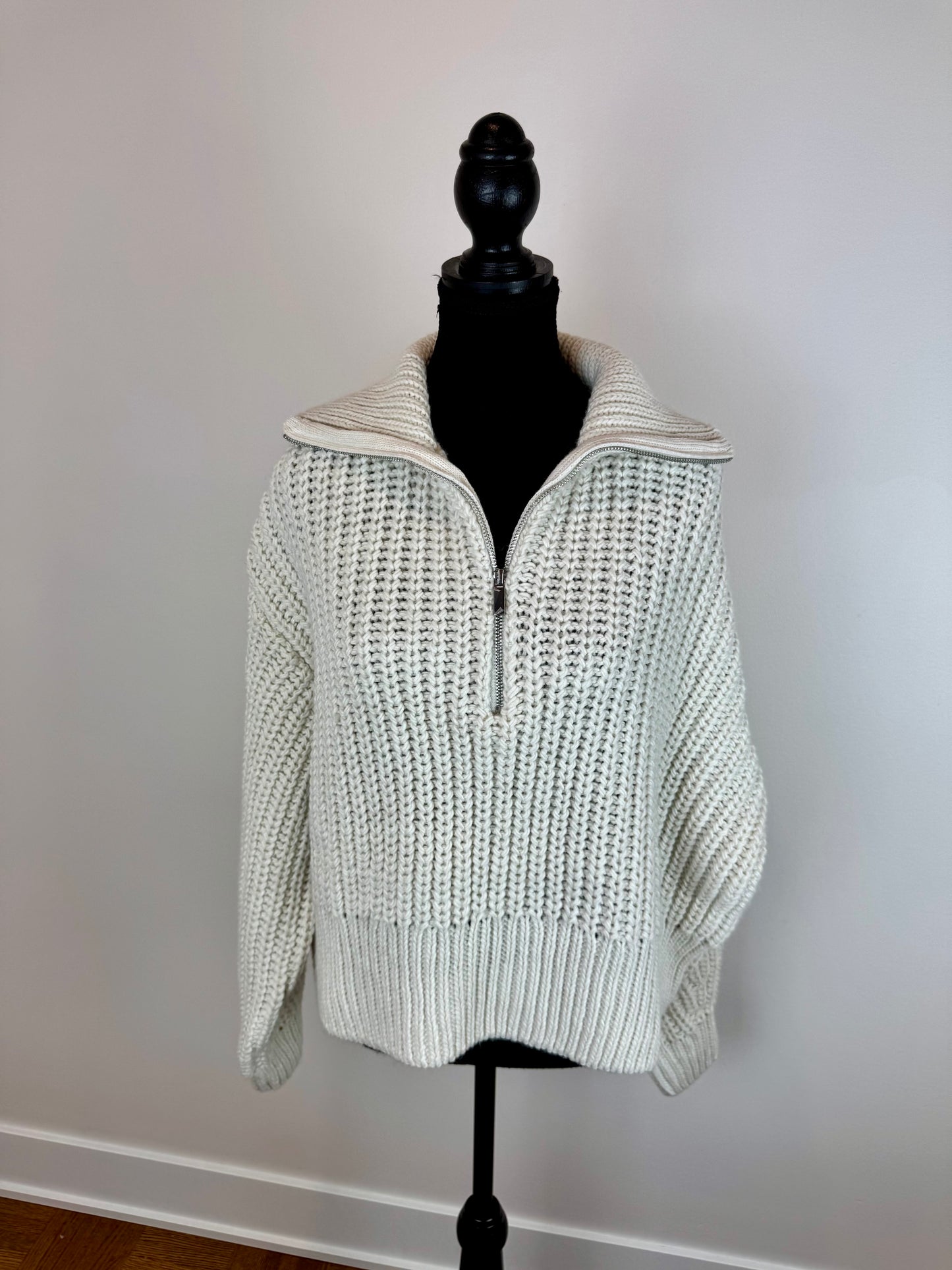 Chandail tricot à col montant H&M - X-Large