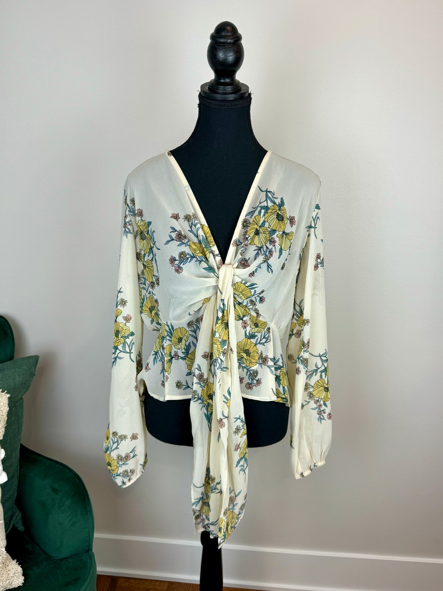 Blouse fleurie XXI - Medium