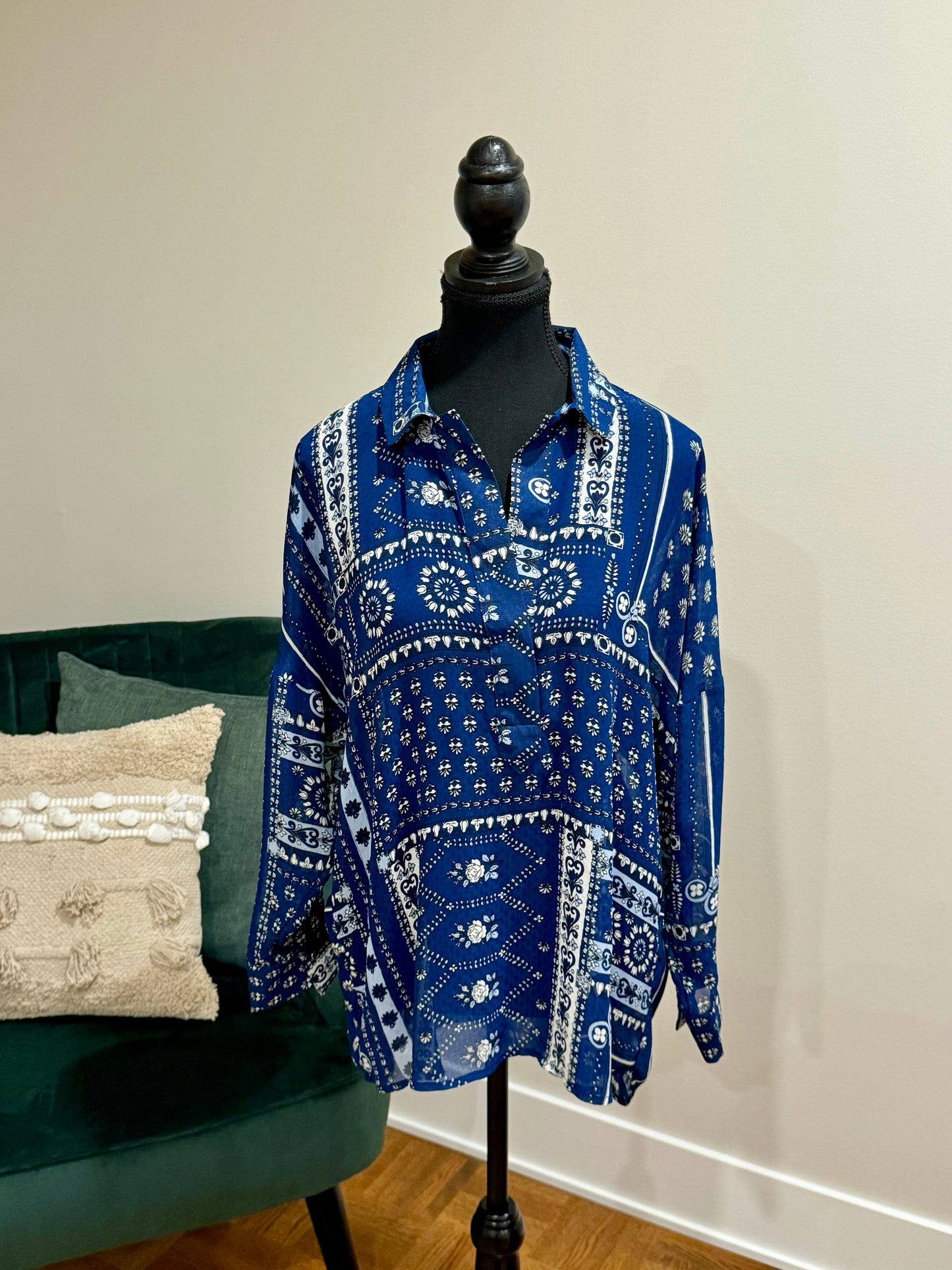 Blouse fleurie Zara - Small