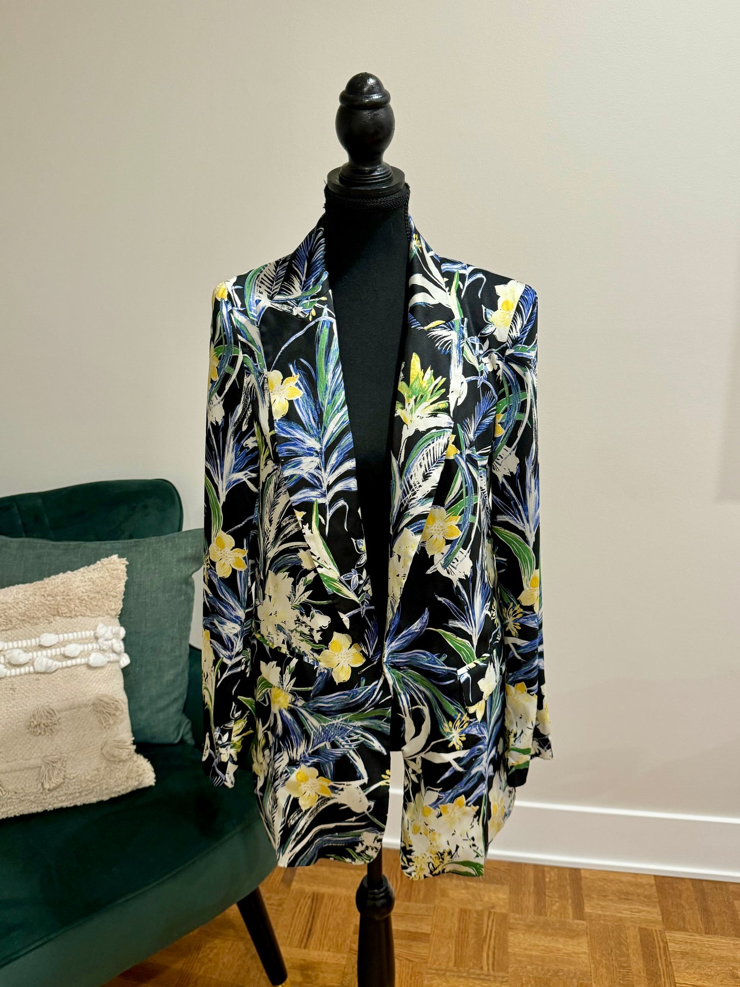 Veston fleuri Zara - X-Small