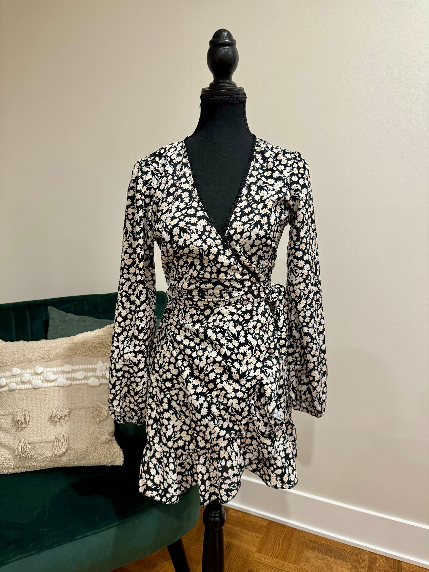 Robe cache-coeur à motif - Small