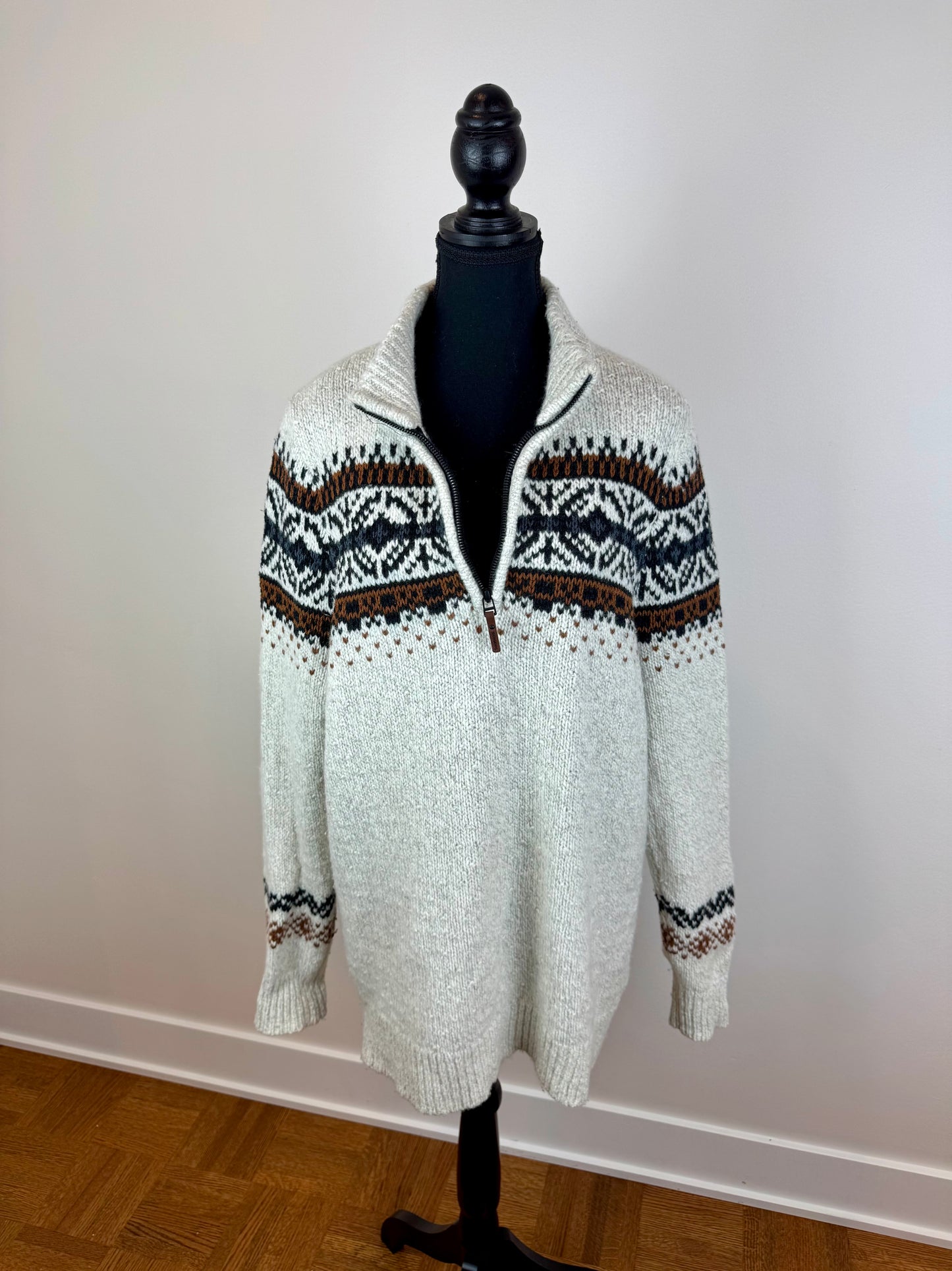 Chandail tricot en laine de mérinos - Médium