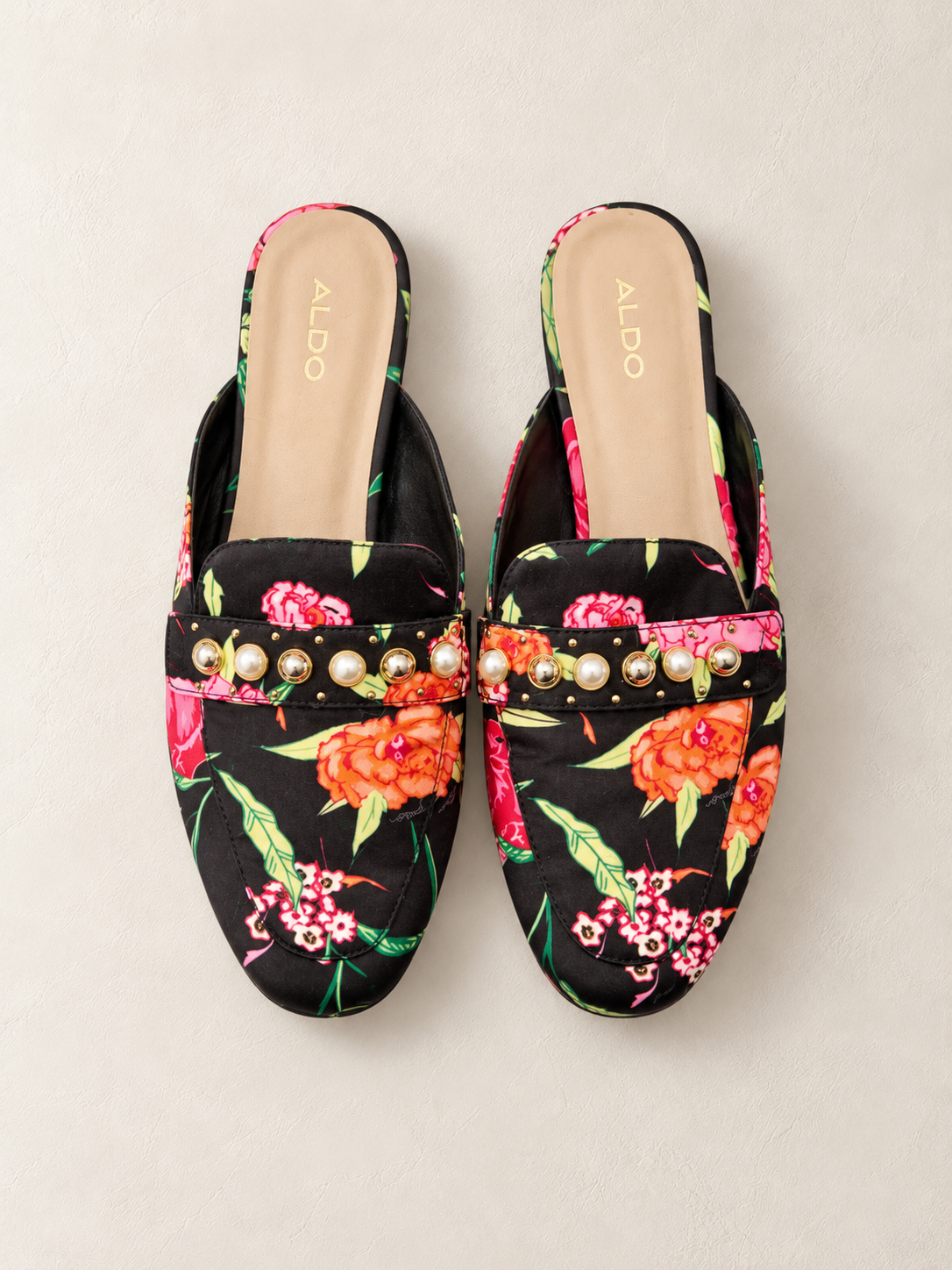 Souliers mules fleuris ALDO - 8.5