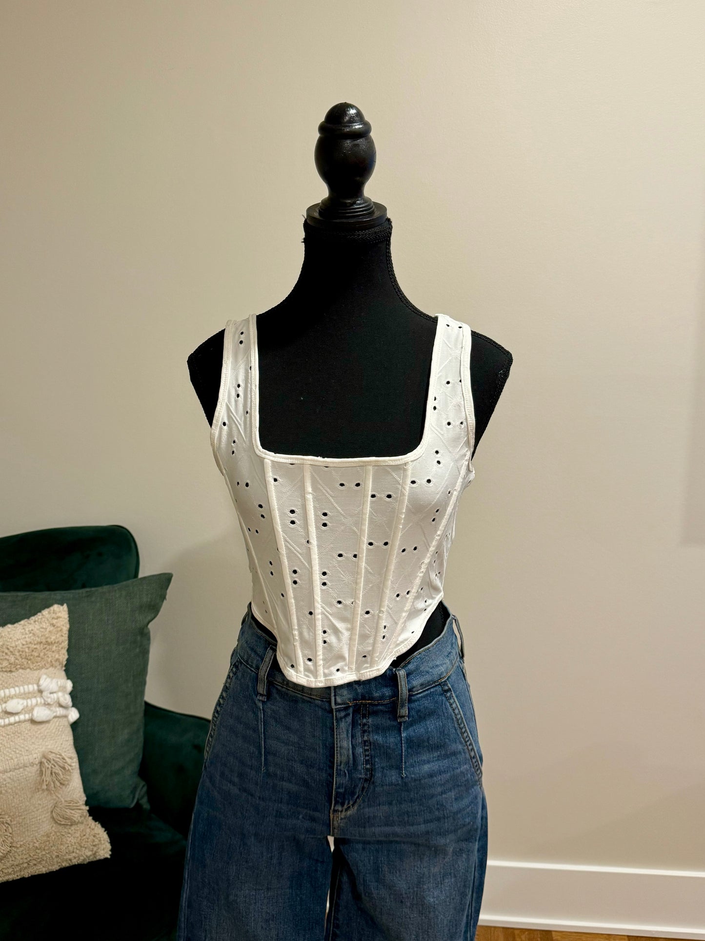 Haut corset Zara - Medium