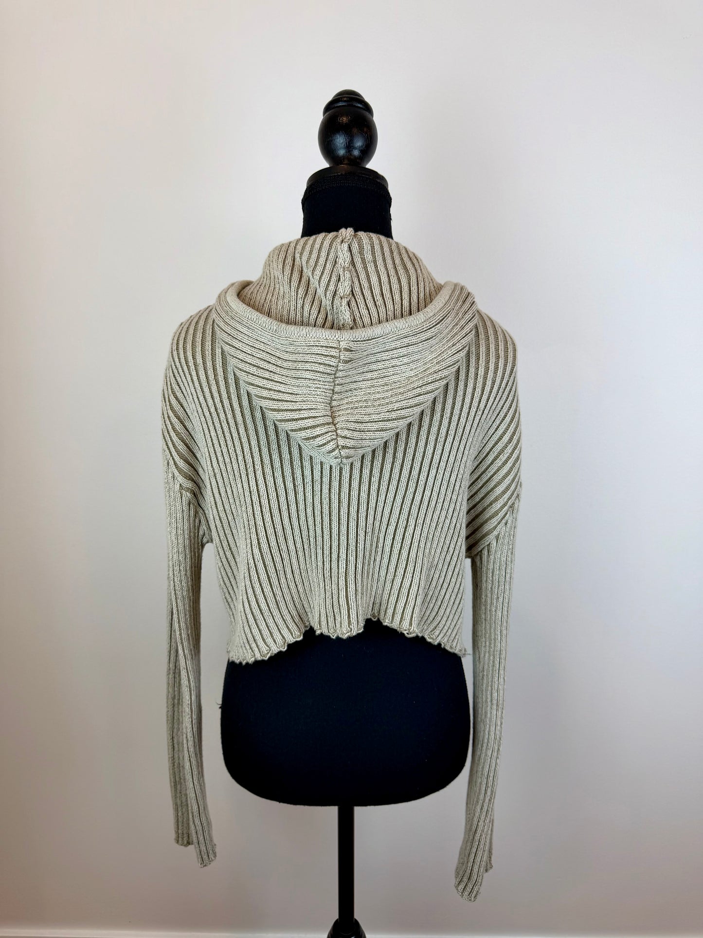 Veste tricot à capuchon - XS/Small