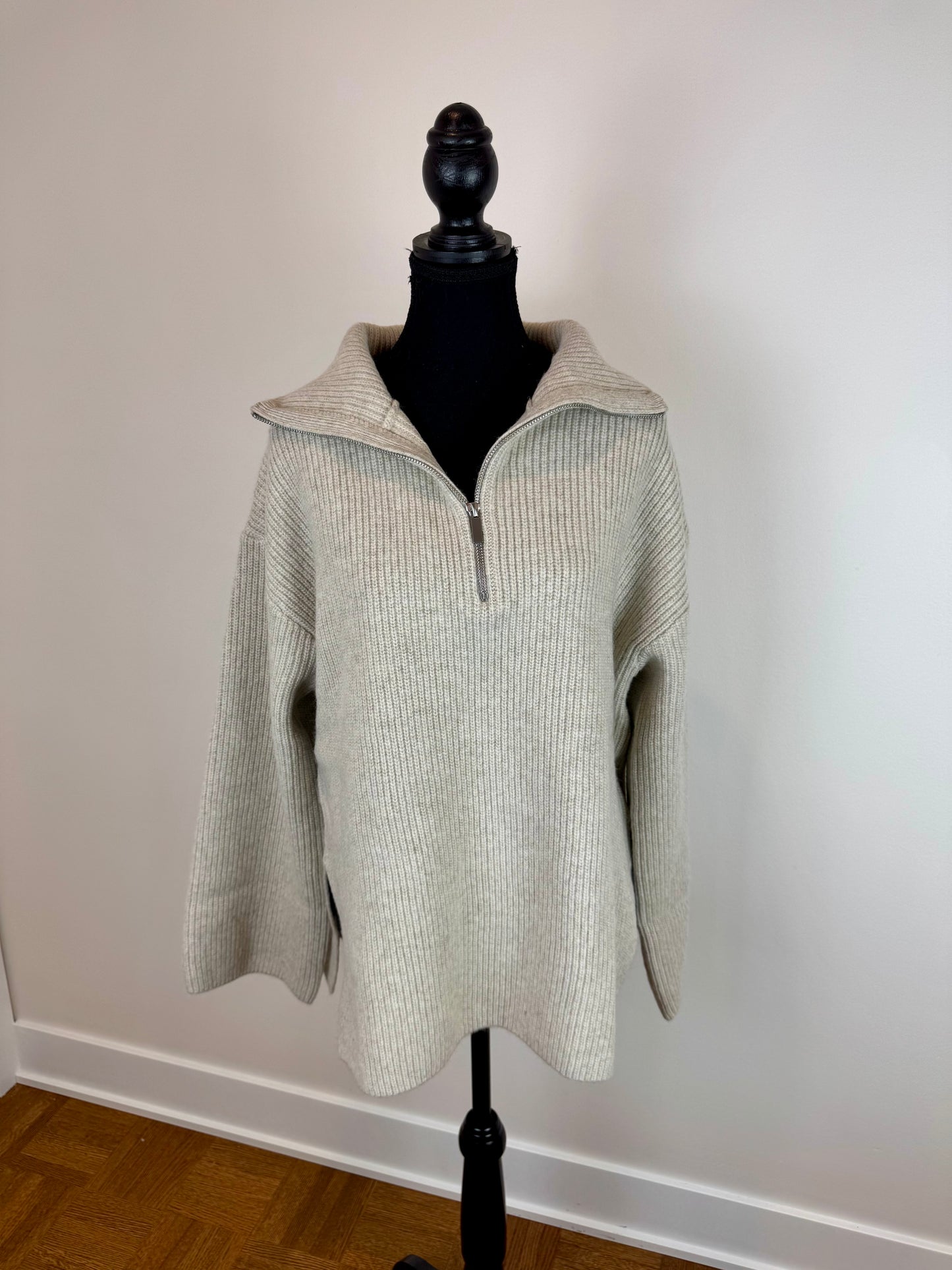 Chandail tricot à col montant H&M - Small