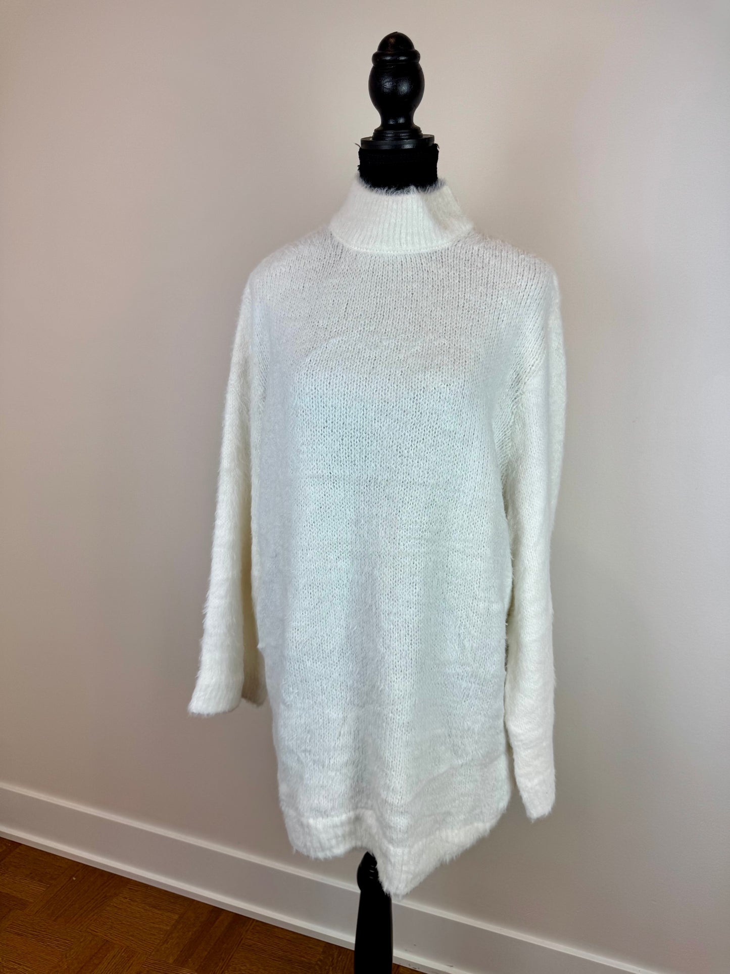 Chandail grande taille en maille duveteuse H&M - Medium