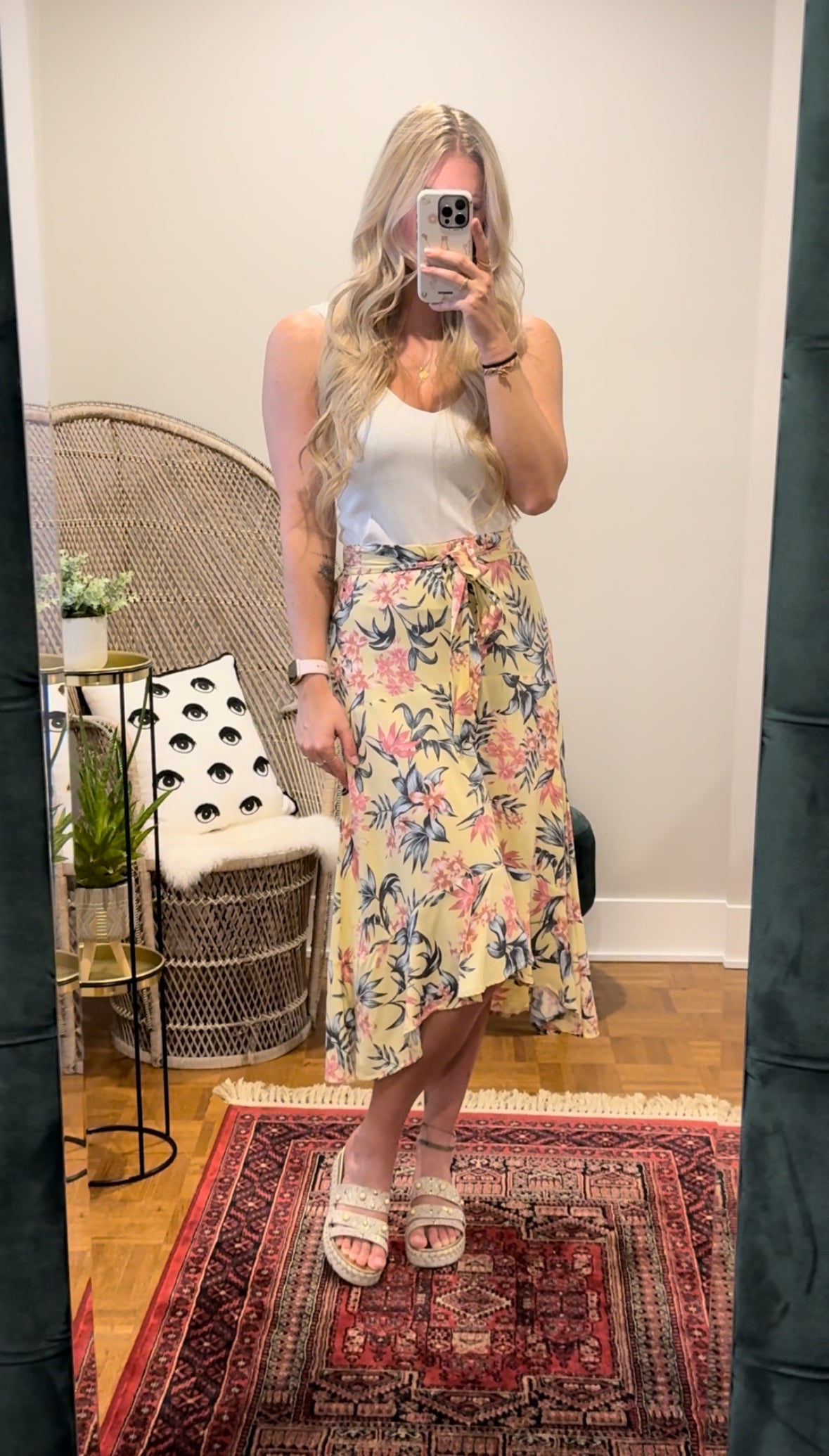 Jupe fleurie H&M - Small