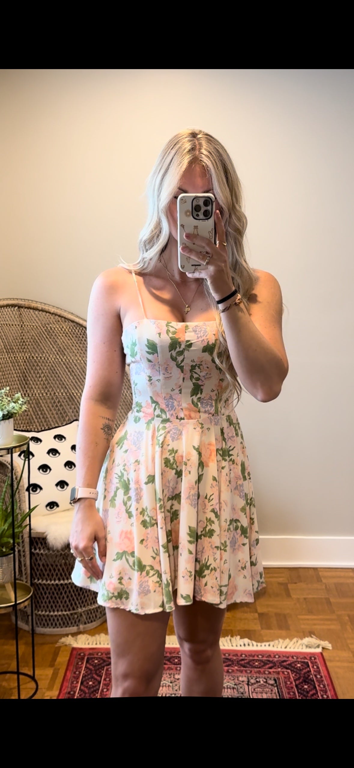 Robe fleurie Zara - Small