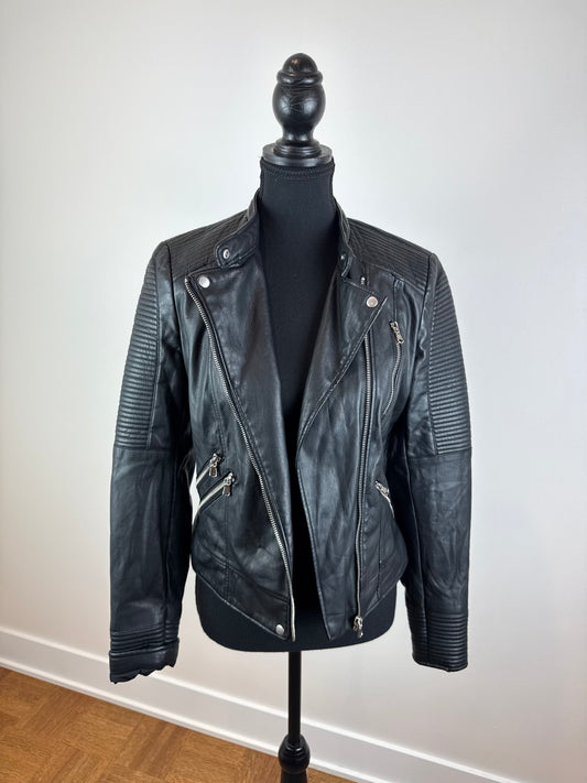 Blouson simili cuir Zara - Médium