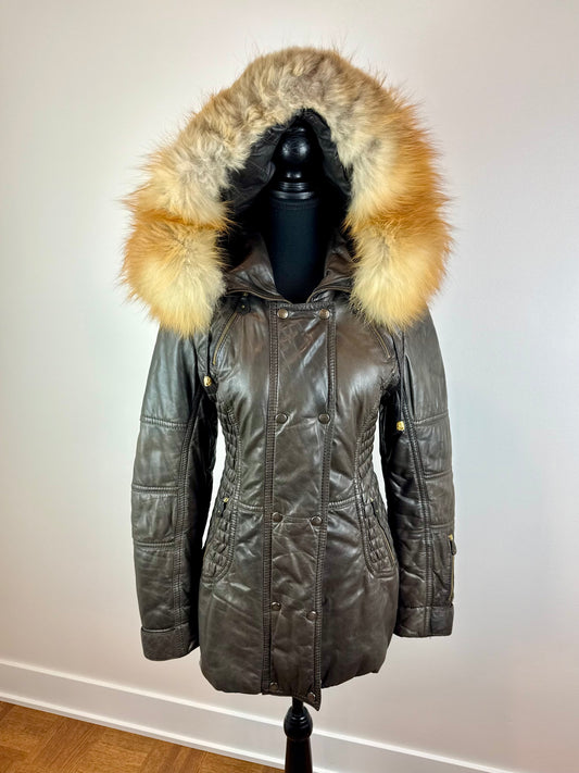 Manteau en cuir - Small