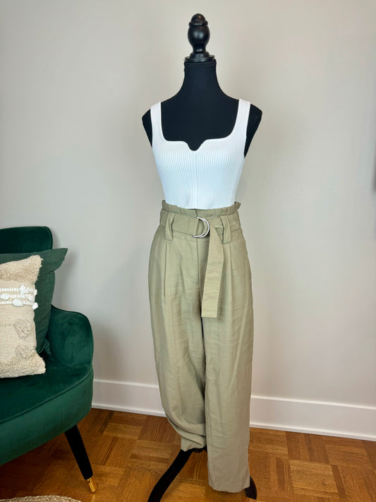 Pantalon beige Zara - Small