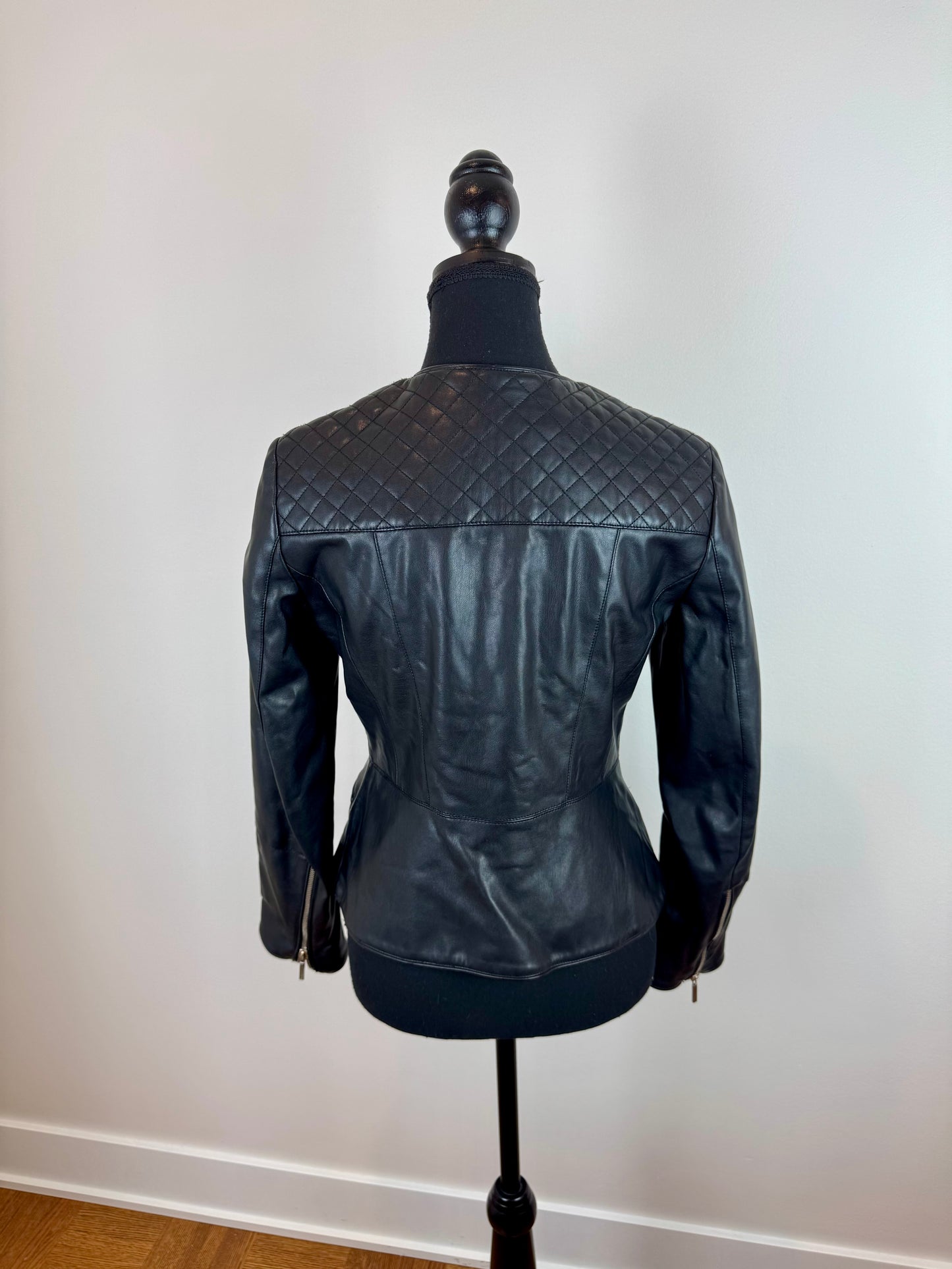 Manteau faux cuir Zara - Médium