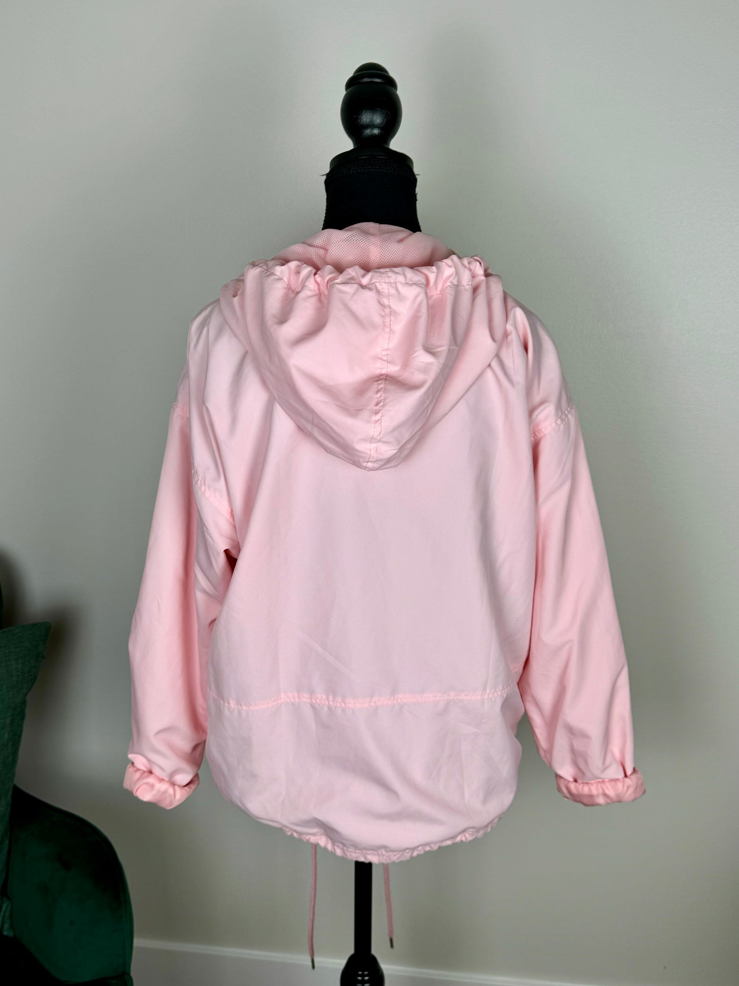 Haut à capuchon rose XXI - Medium