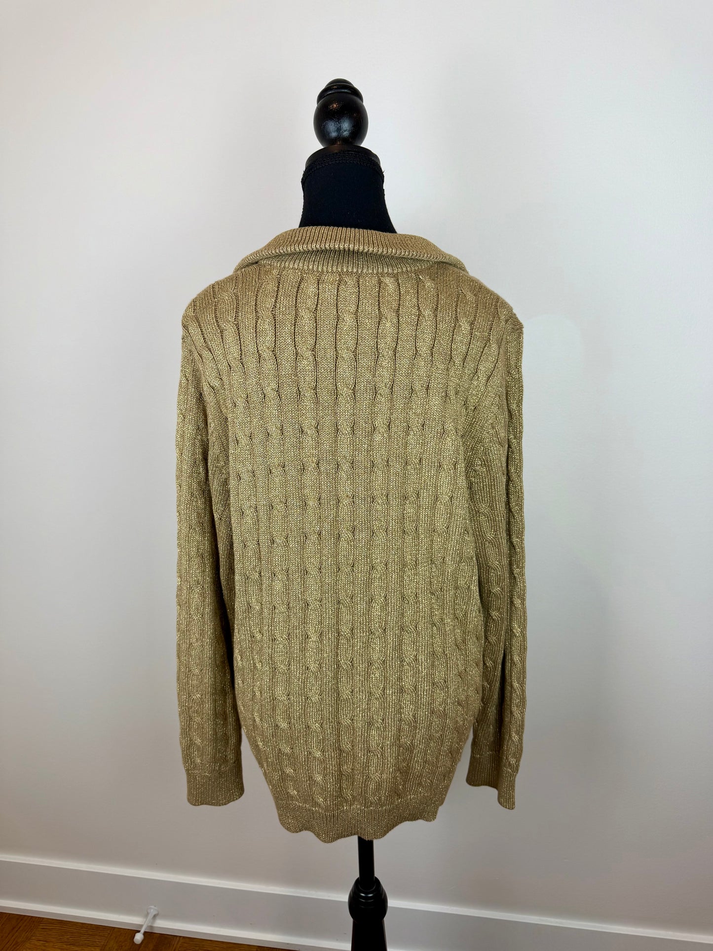 Chandail tricot brillant Ralph Lauren - XX-Large