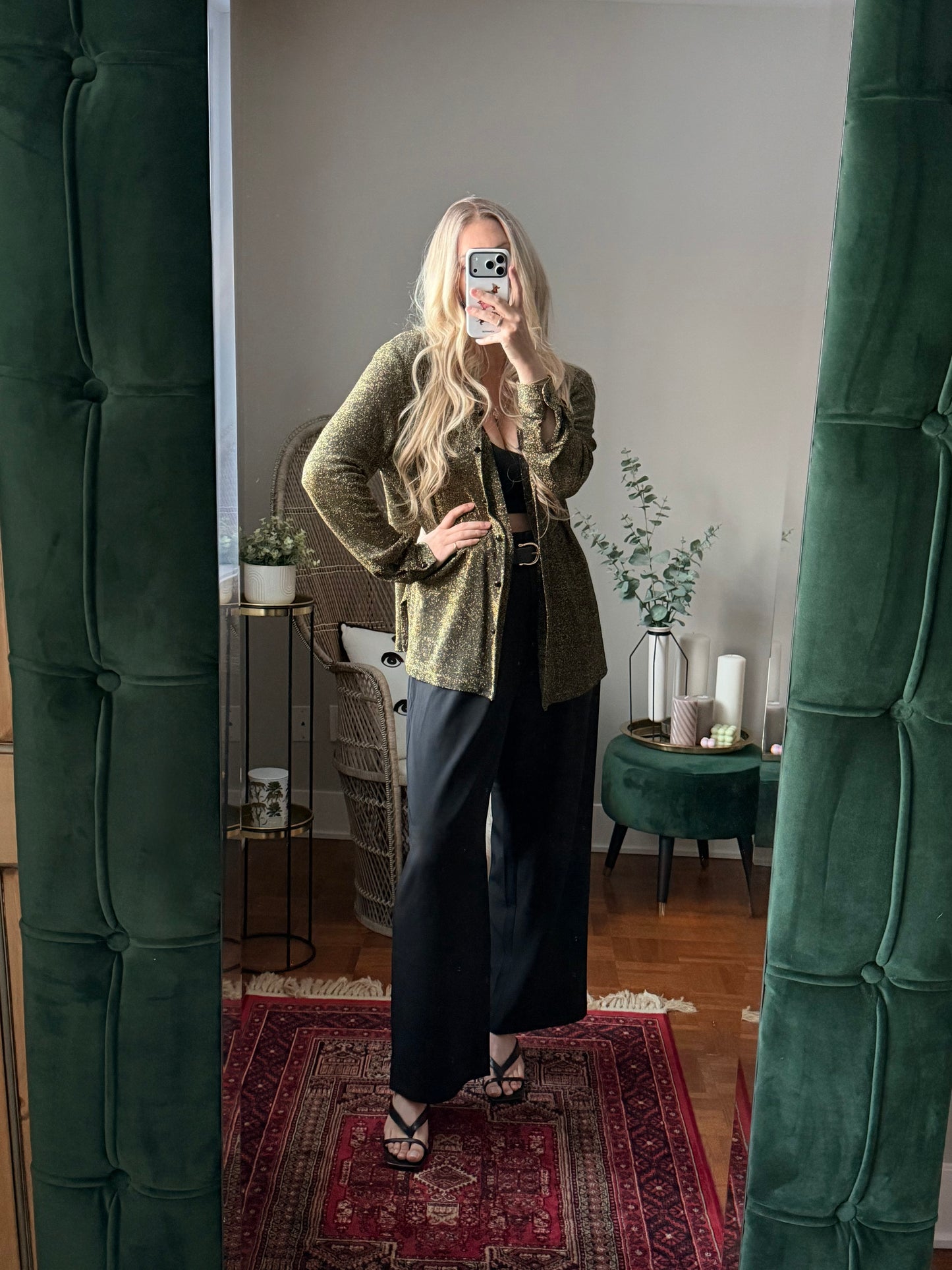 Blouse brillante Alfred Dunner - Large