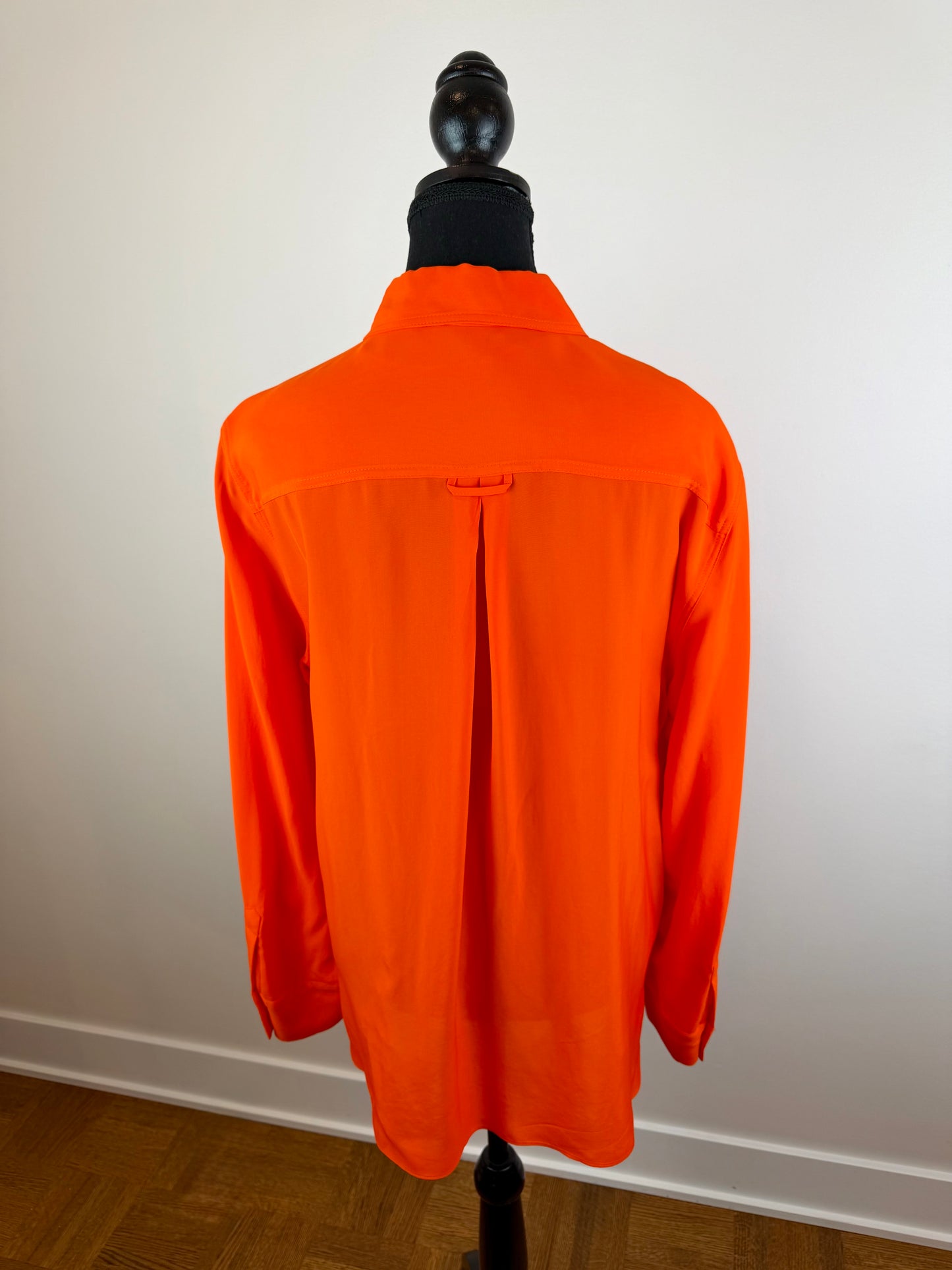 Blouse fluide Zara orange vibrant - Large