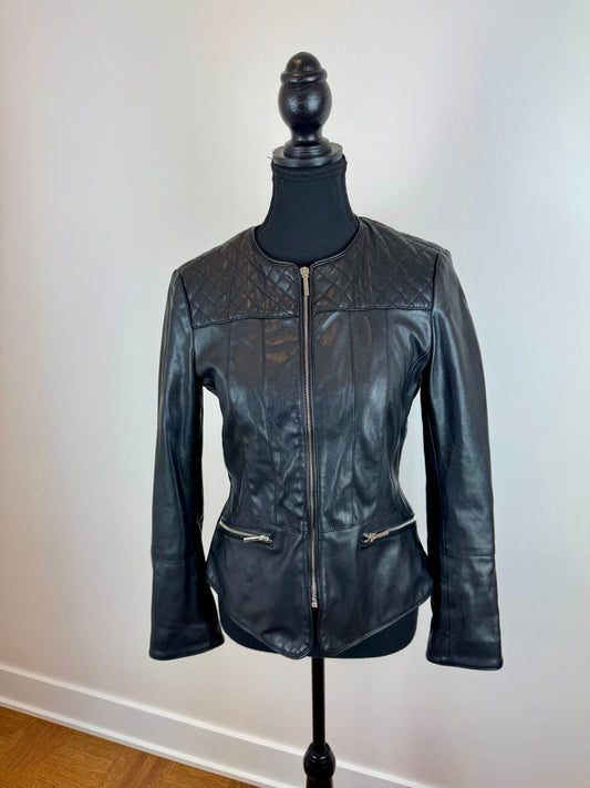 Manteau faux cuir Zara - Médium