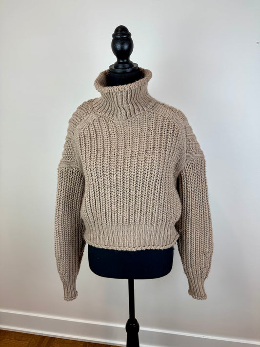 Chandail tricot à col montant H&M - Small